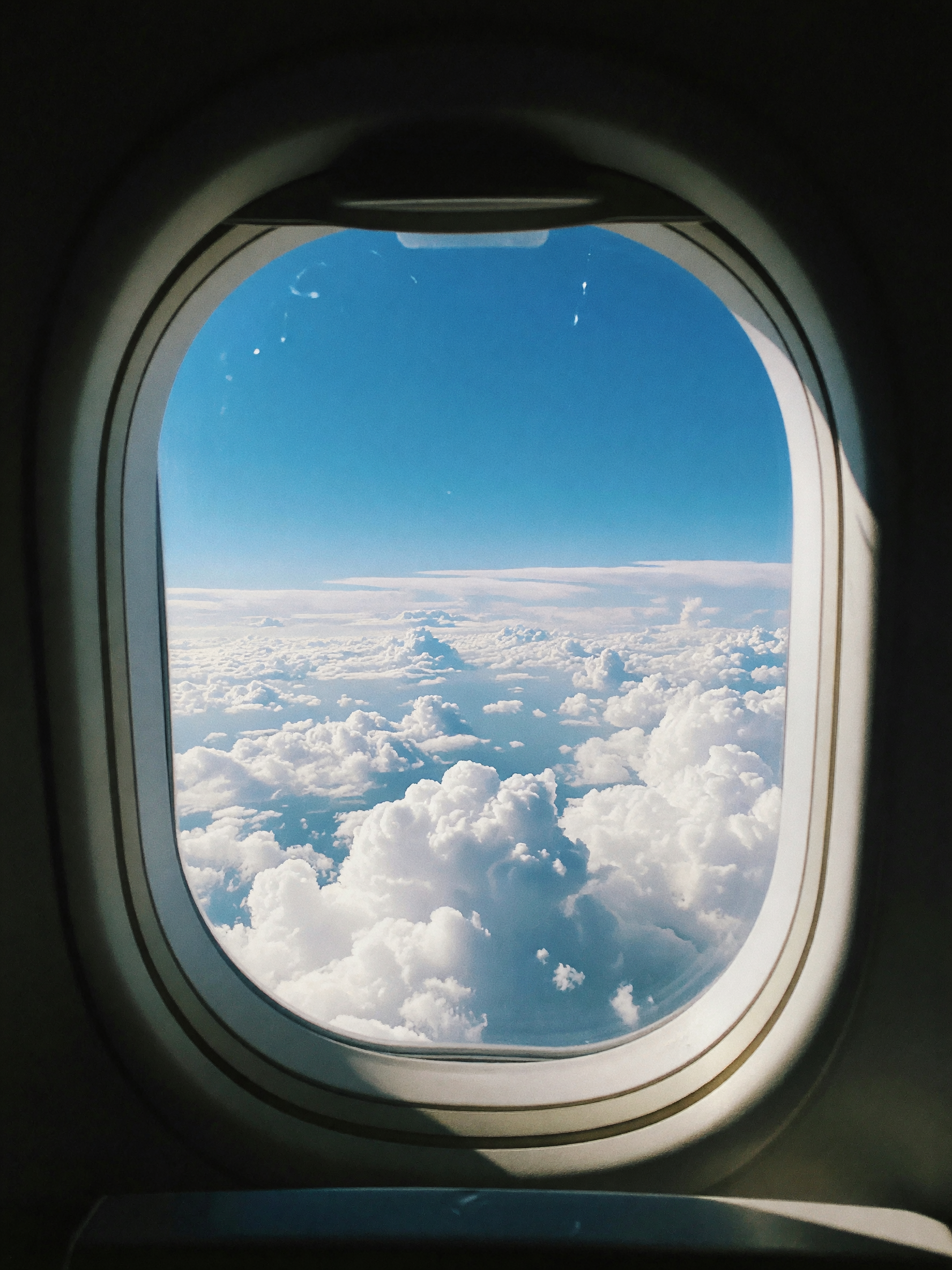 clouds out the window again. this route always makes me slow down and watch. #tr