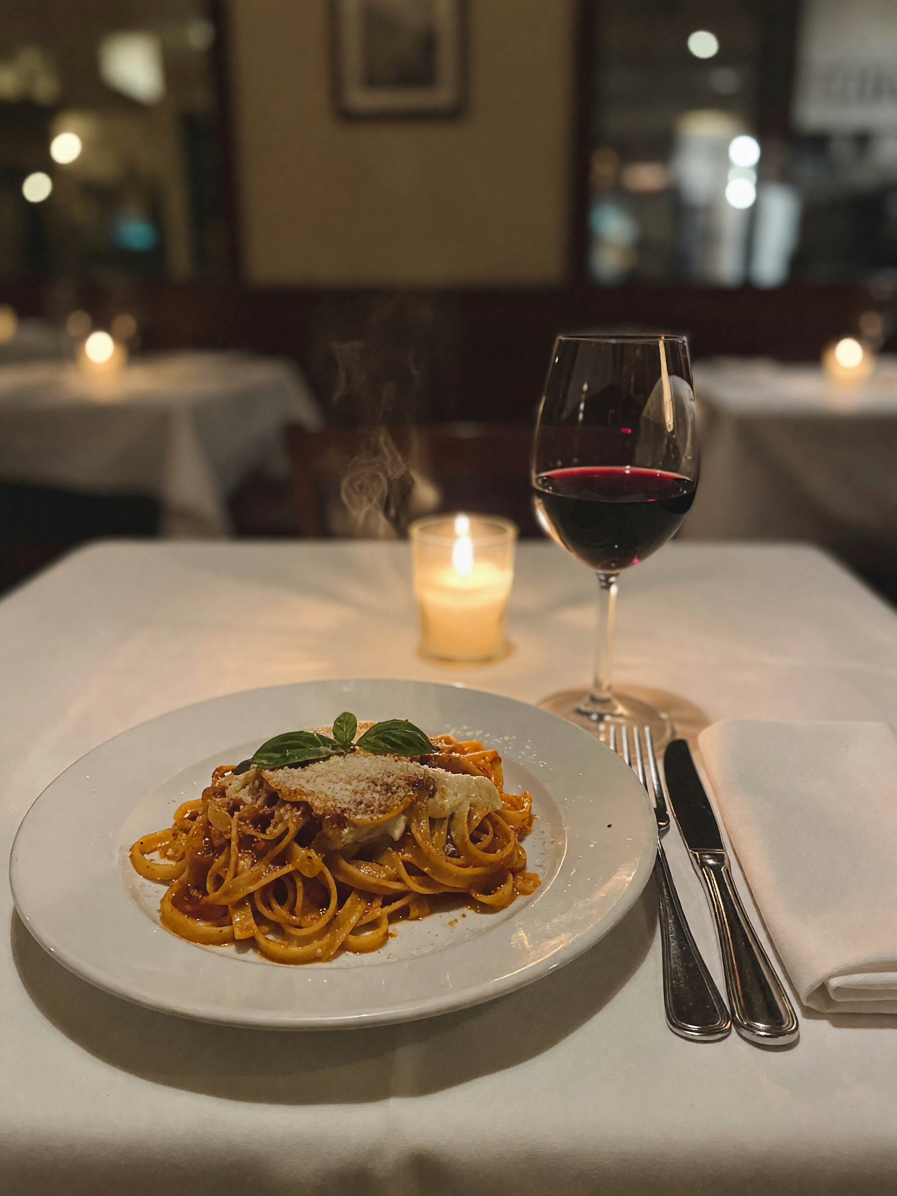 date night dinner and i already know the tiramisu is coming home with me #dateni