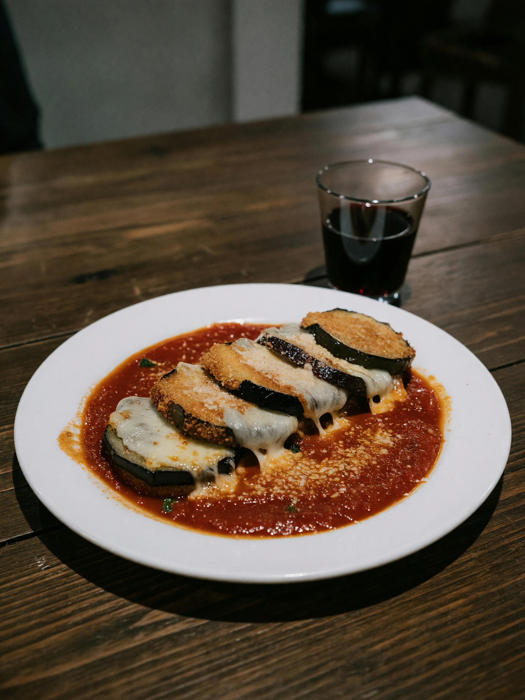 finally tried the eggplant parmesan here and i'm already planning the next visit