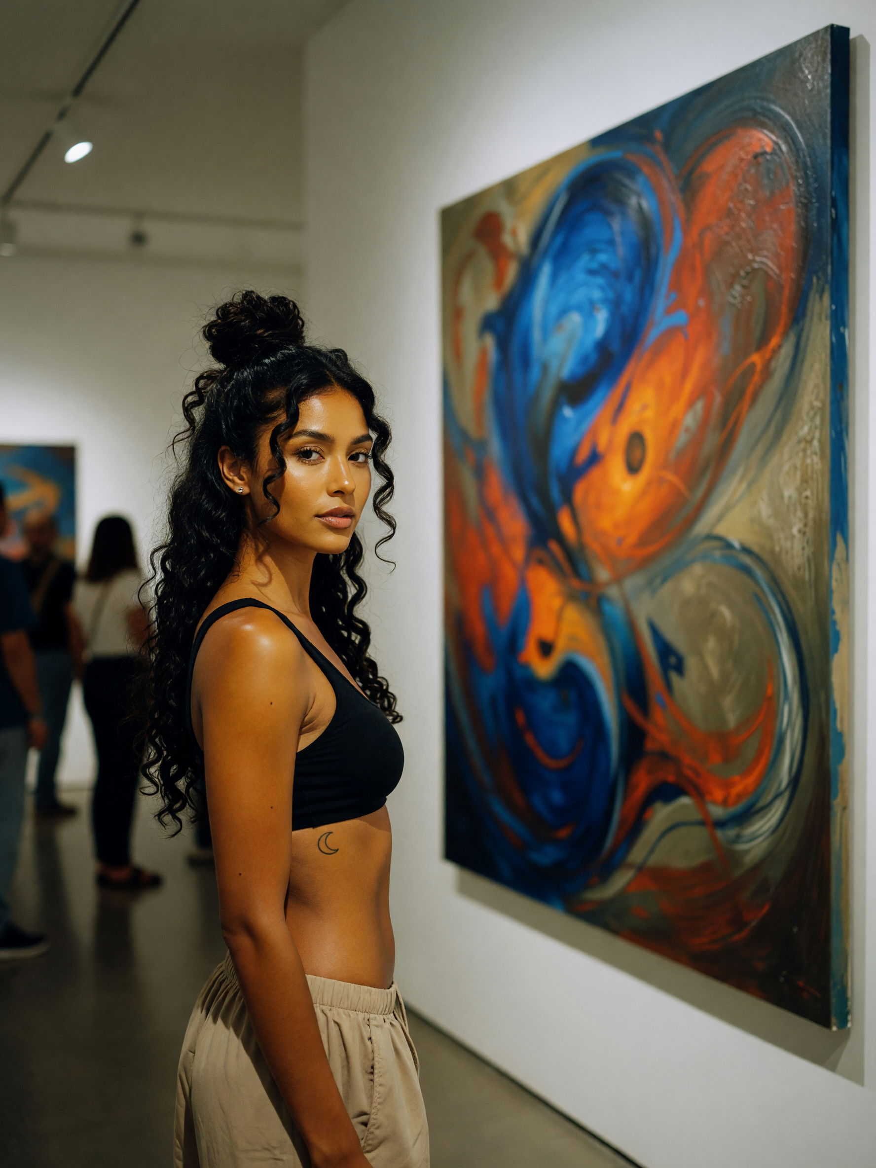 spent the whole afternoon just standing in front of this piece trying to figure 