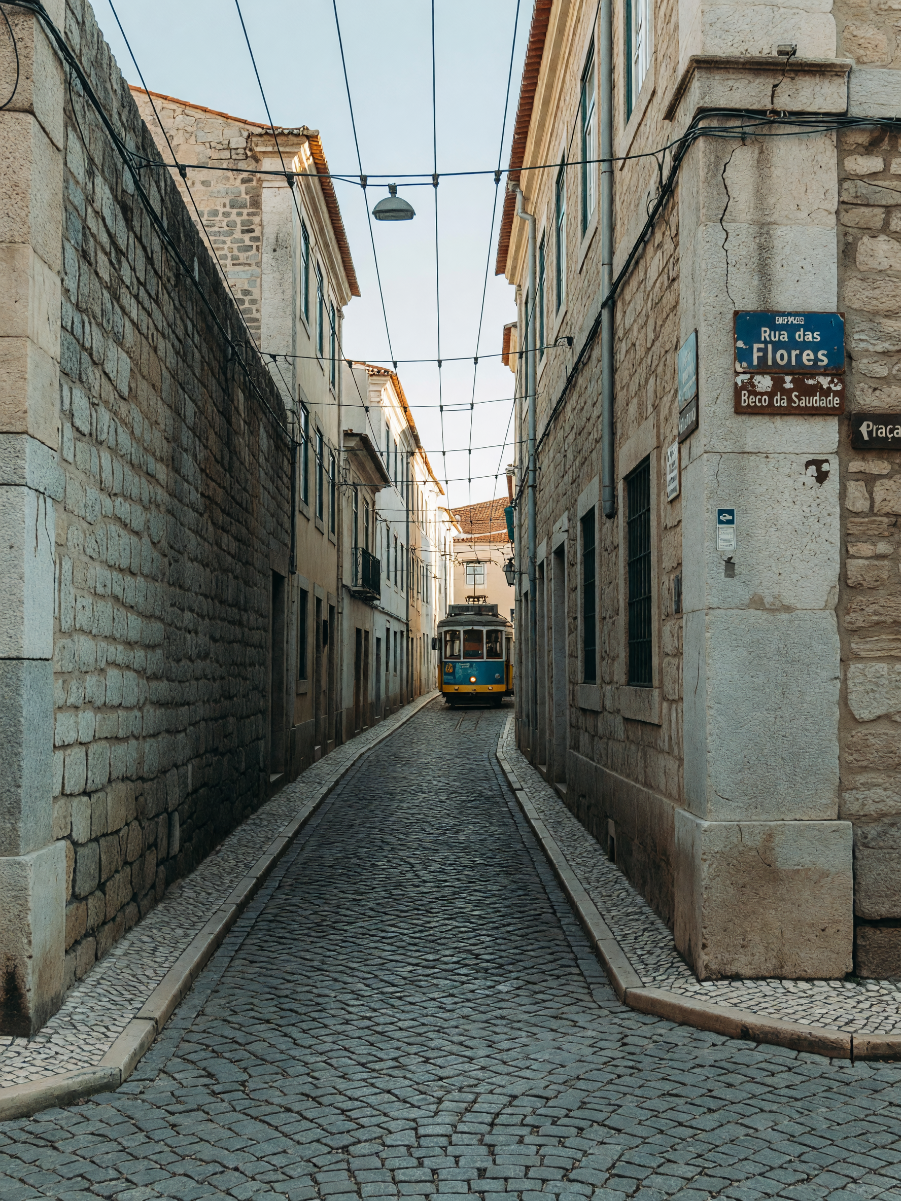 got lost again but the tram came right on time. snapped this before i had to run