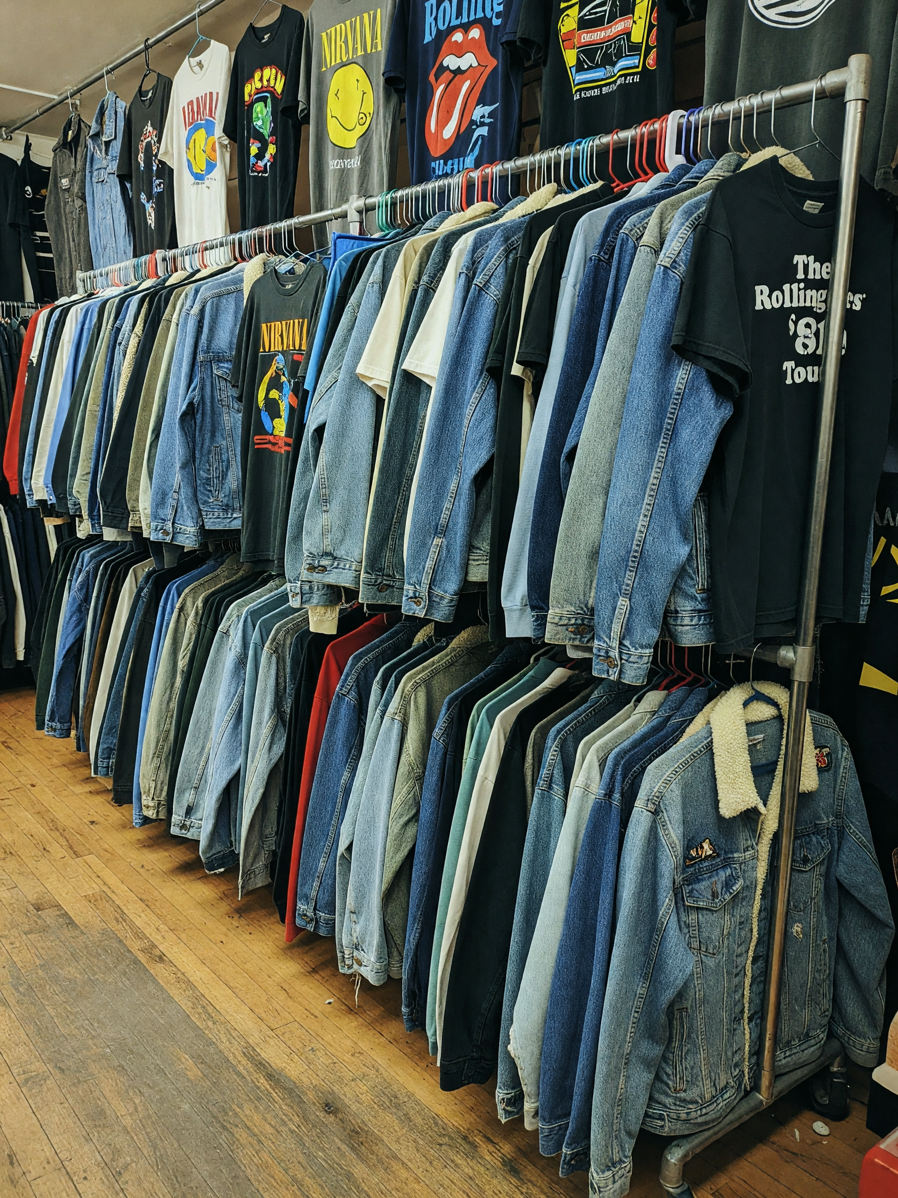 spent an hour digging through the denim rack and somehow only walked out with on