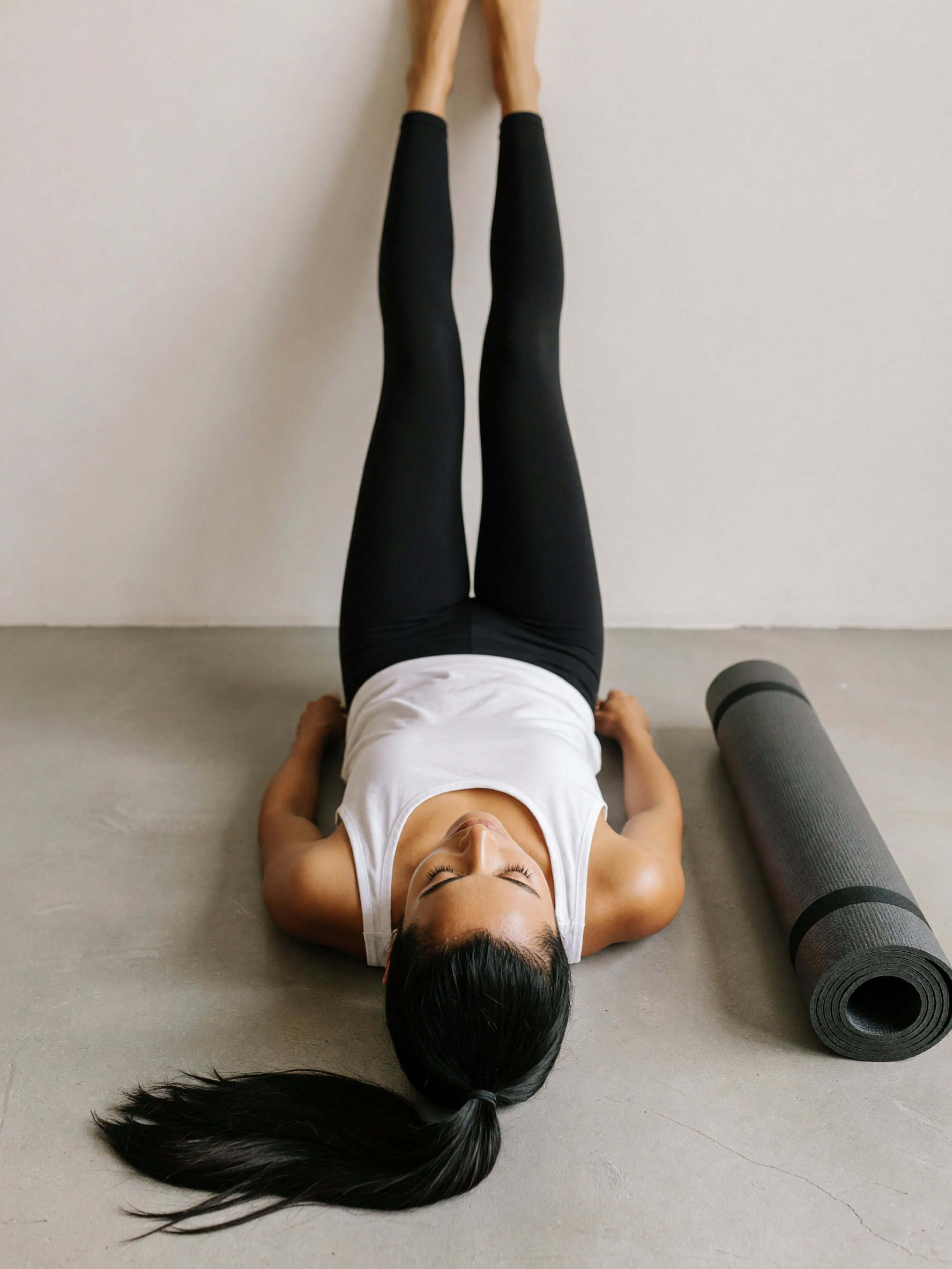 legs up the wall after class felt too good to skip posting. body is jelly in the