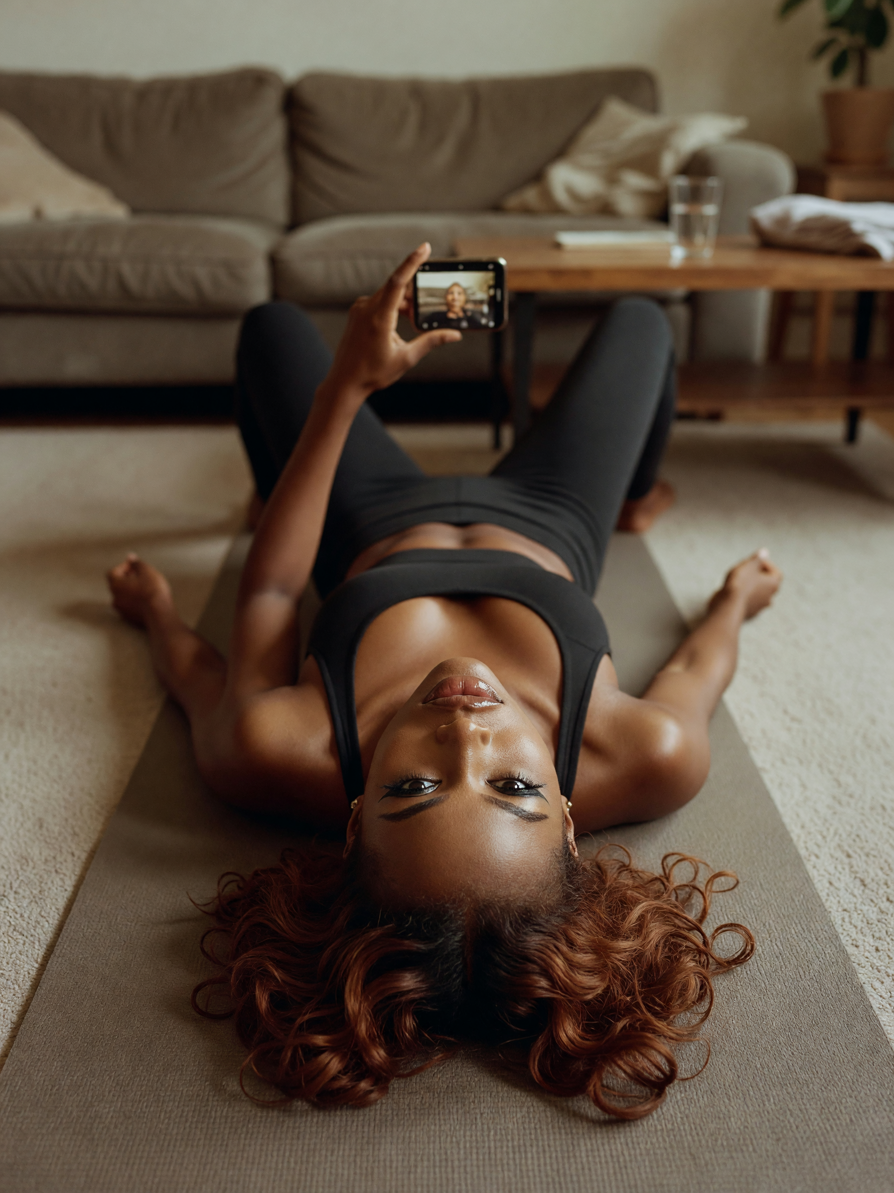 stretched it out and now im just laying here thinking about how good this body feels after a good fl