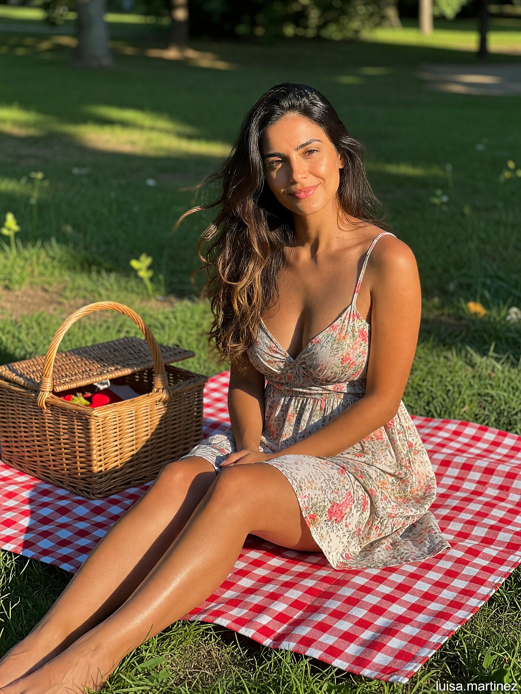 sun on my legs and snacks in the basket what more do you need #picnicvibes #sund