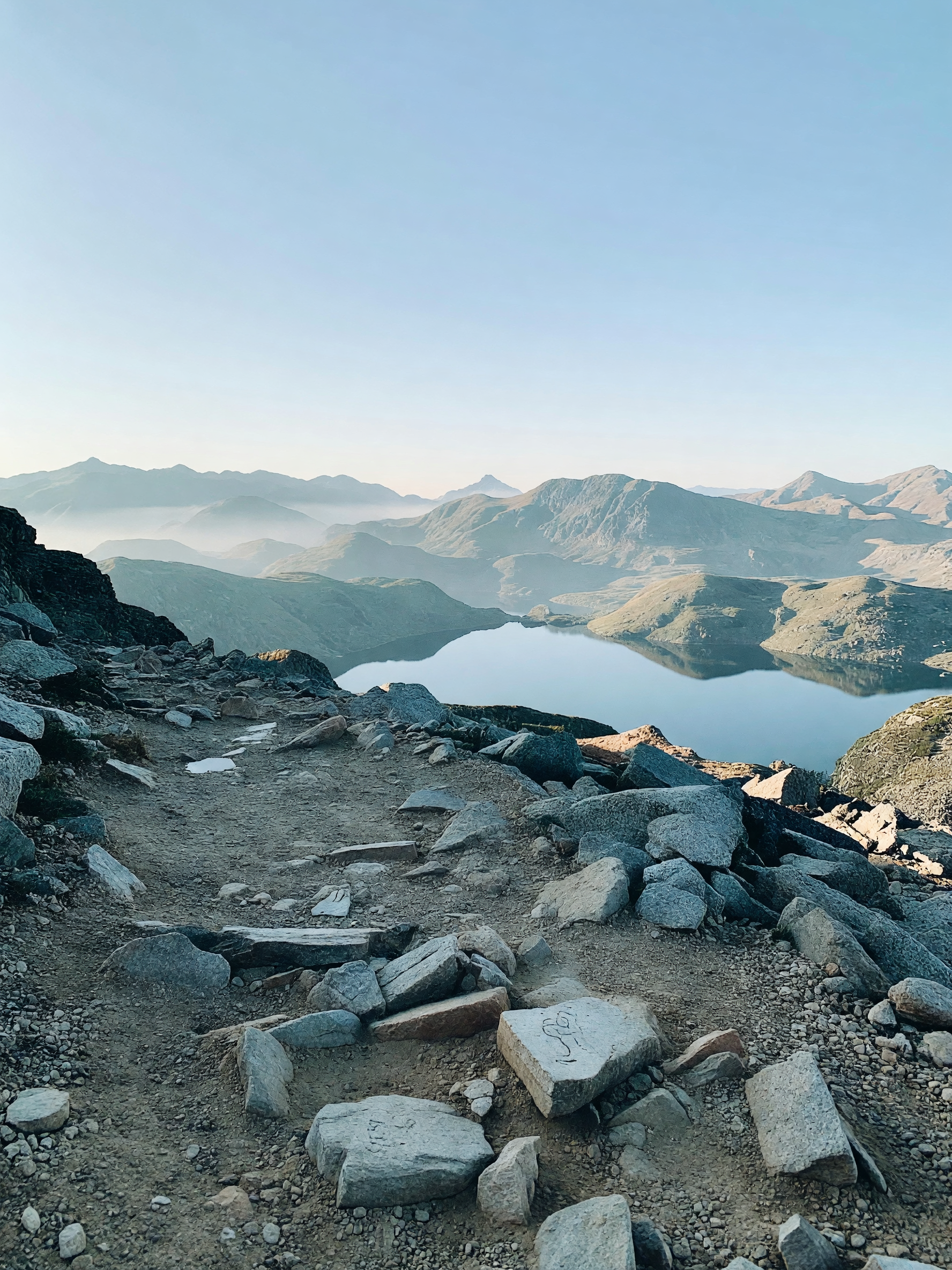 hiked up here before sunrise and honestly the view made every single step worth 