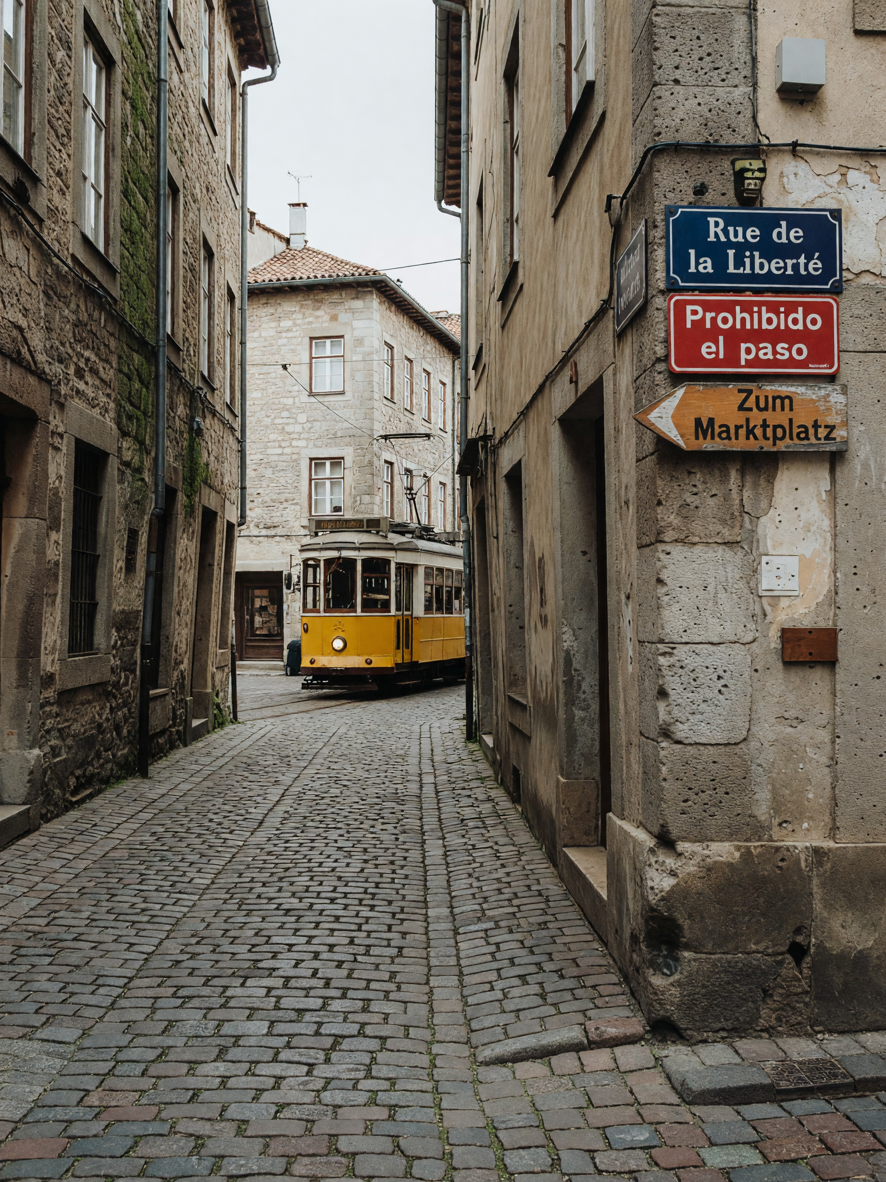 got lost twice already and it's only noon. love these cobblestone streets and th