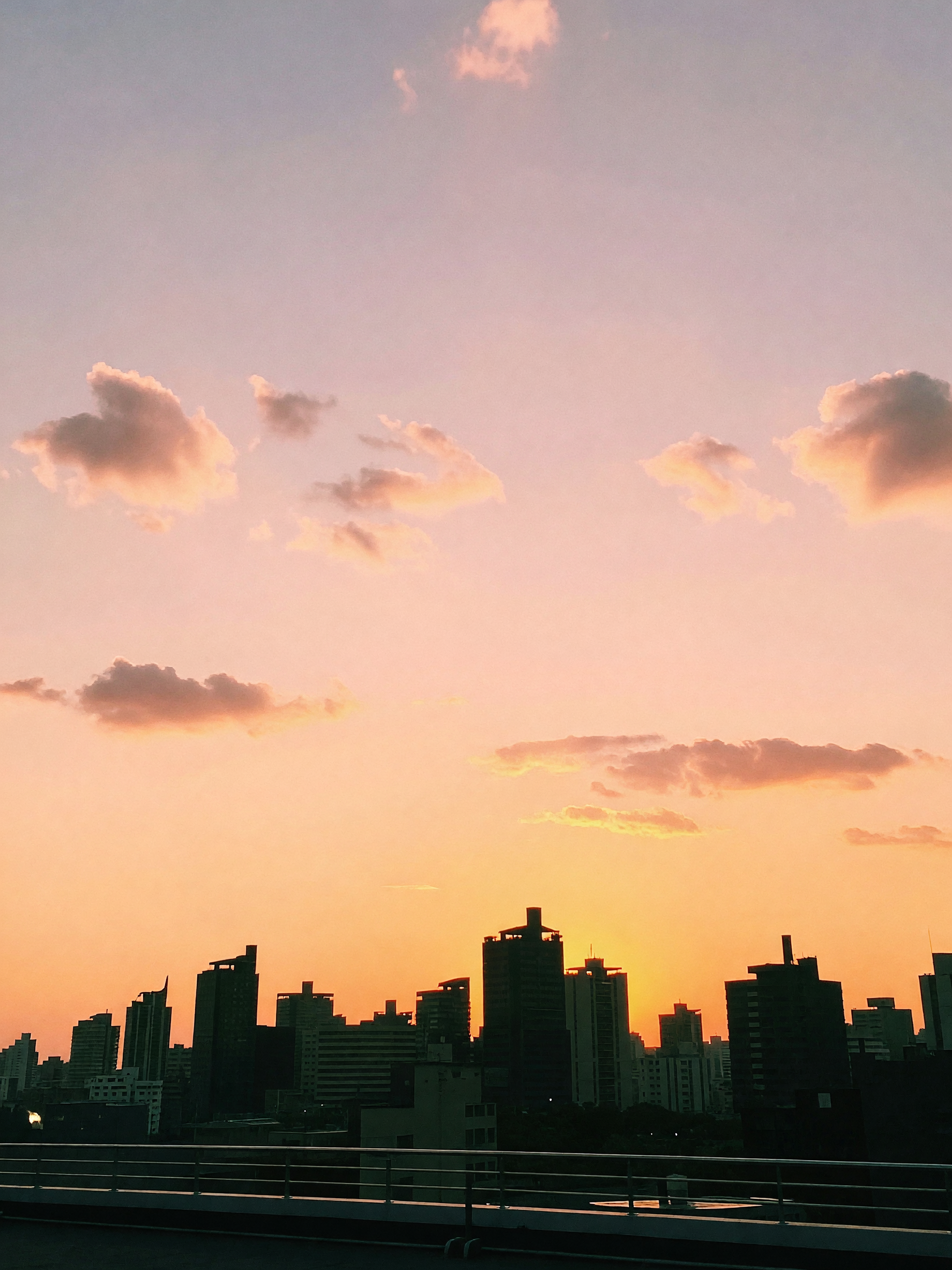 stayed late on the roof just to watch the sky change color. something about the 
