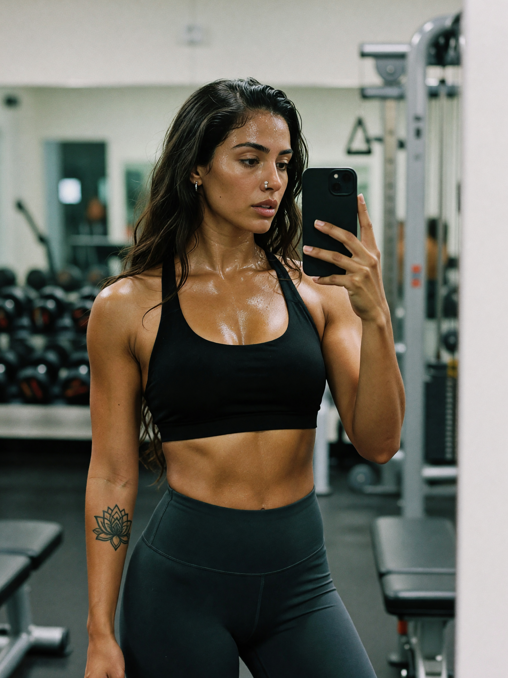 Nothing beats that post-set glow when the sports bra is doing all the heavy lift