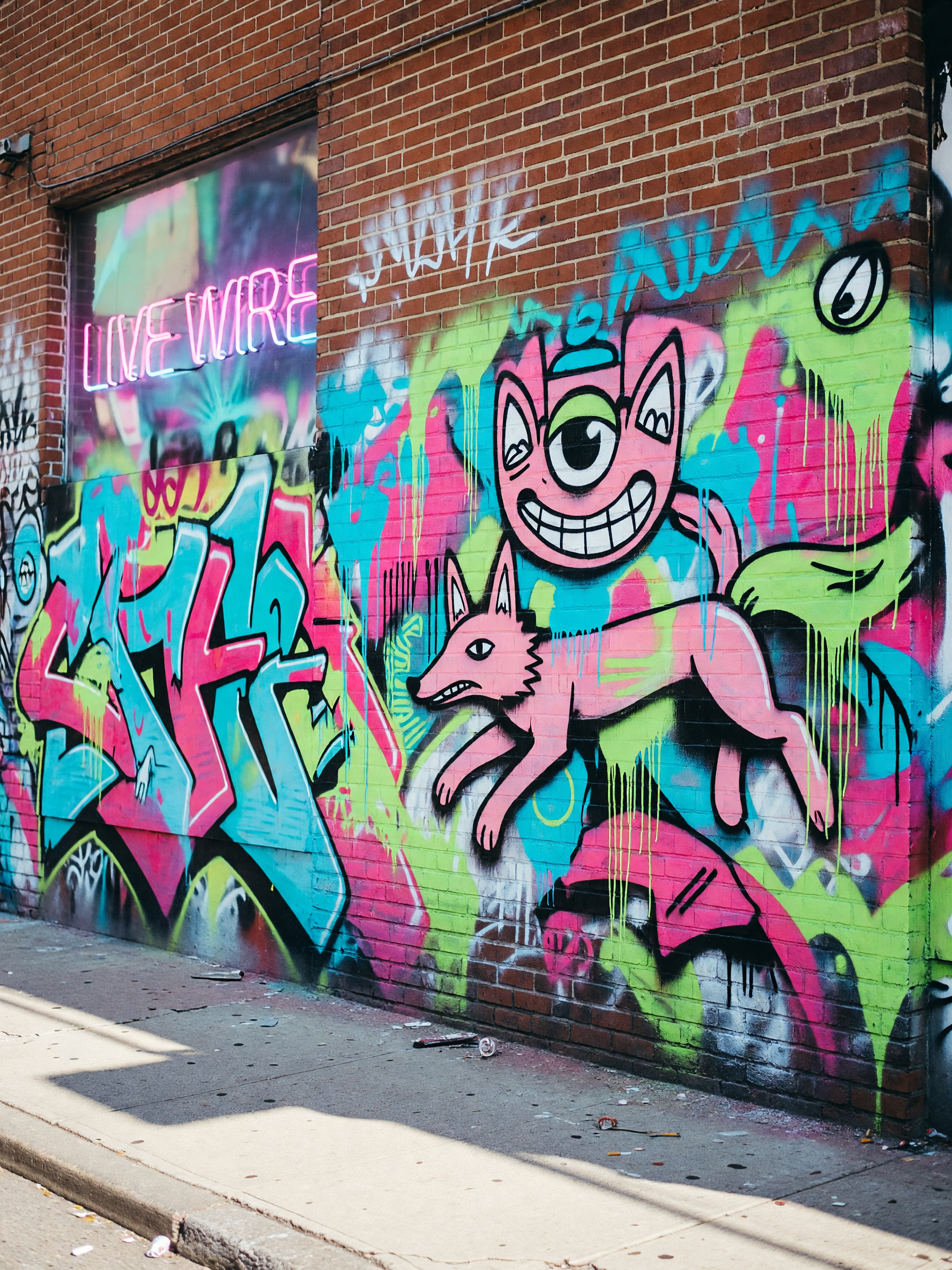 walked past this huge mural on my way to get coffee and had to stop and stare #c