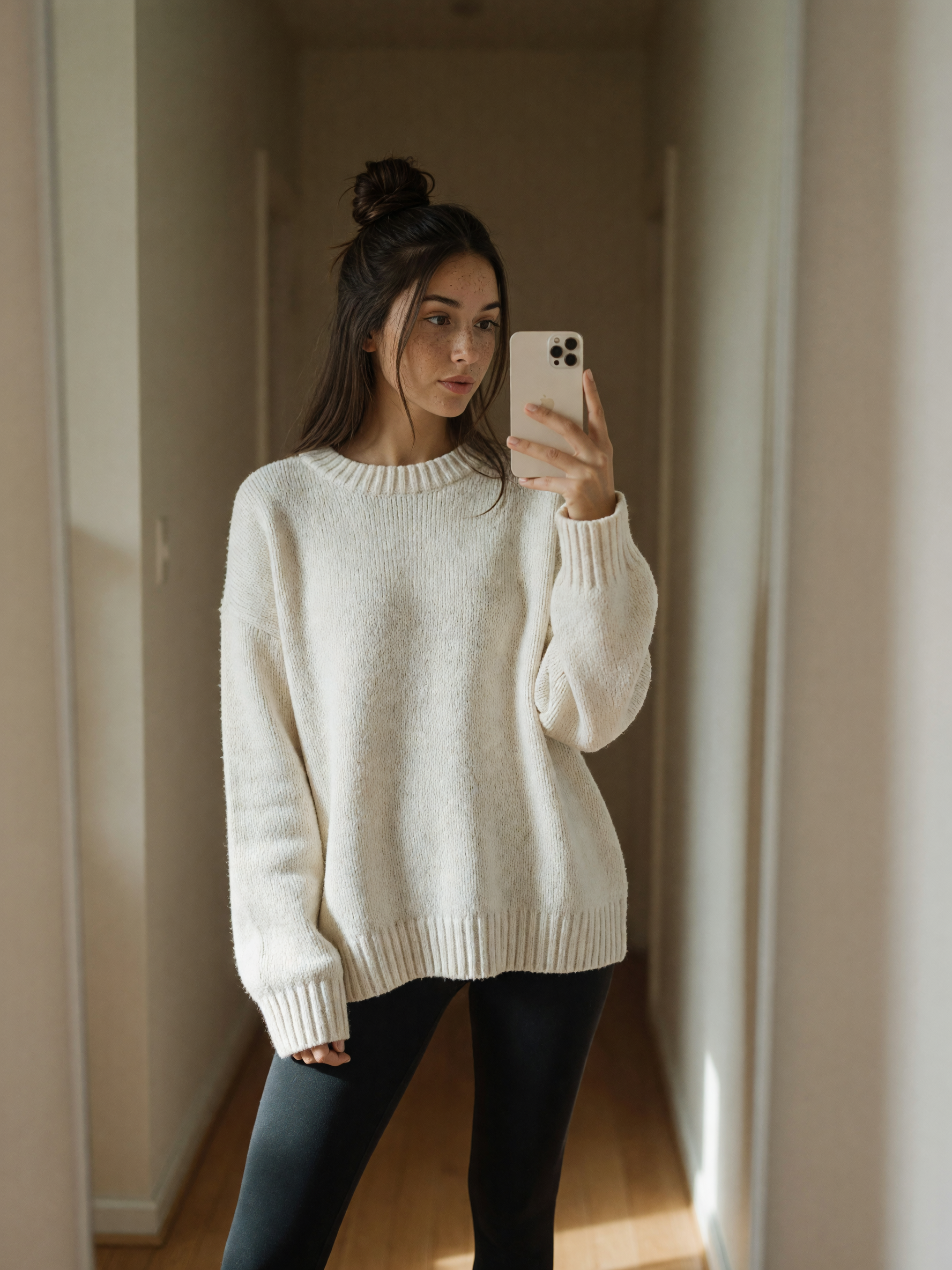 quick outfit check before heading to my seminar, nothing fancy just comfy #ootd 