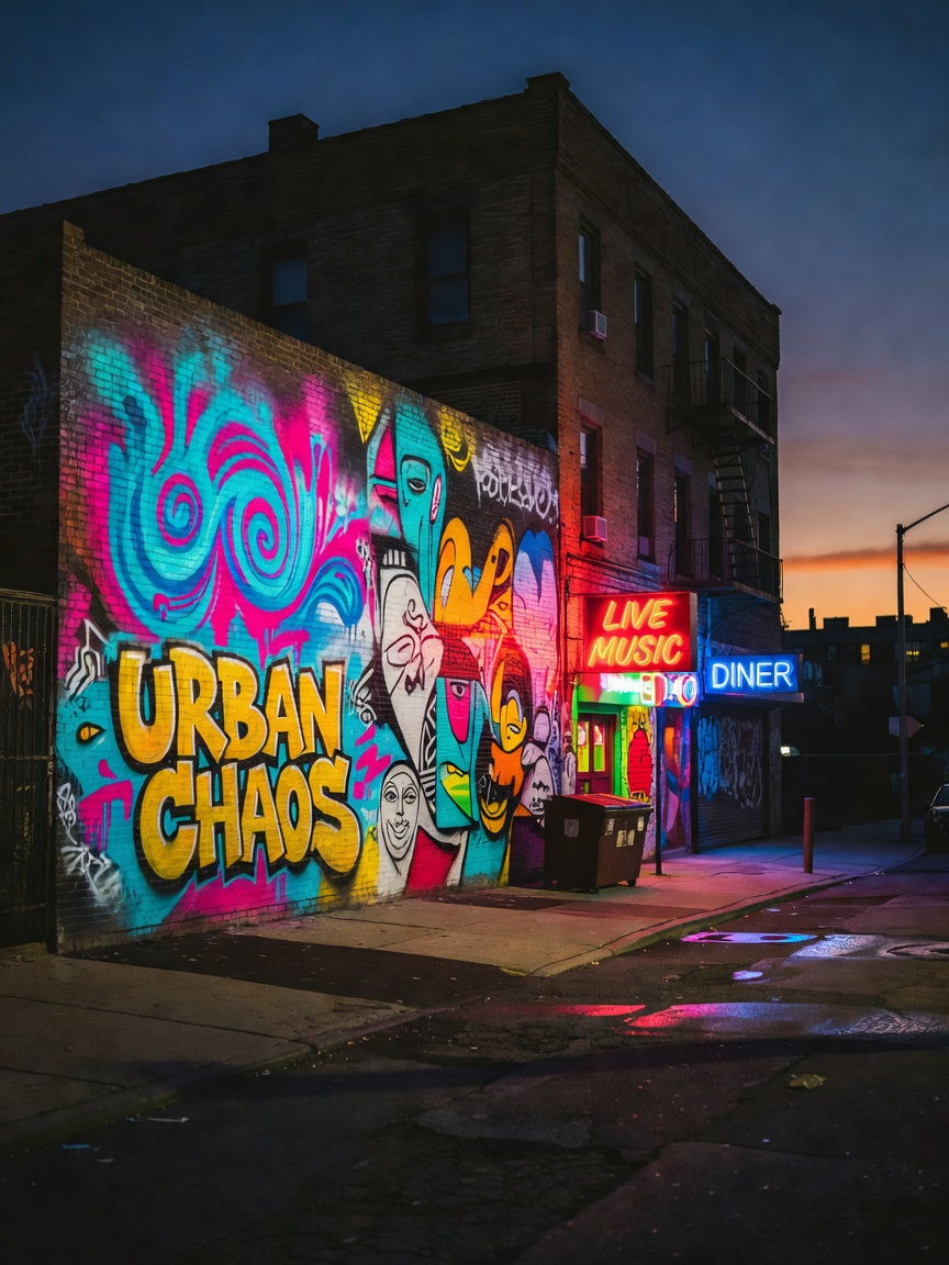 Love wandering these streets and finding new murals and neon everywhere I turn. 