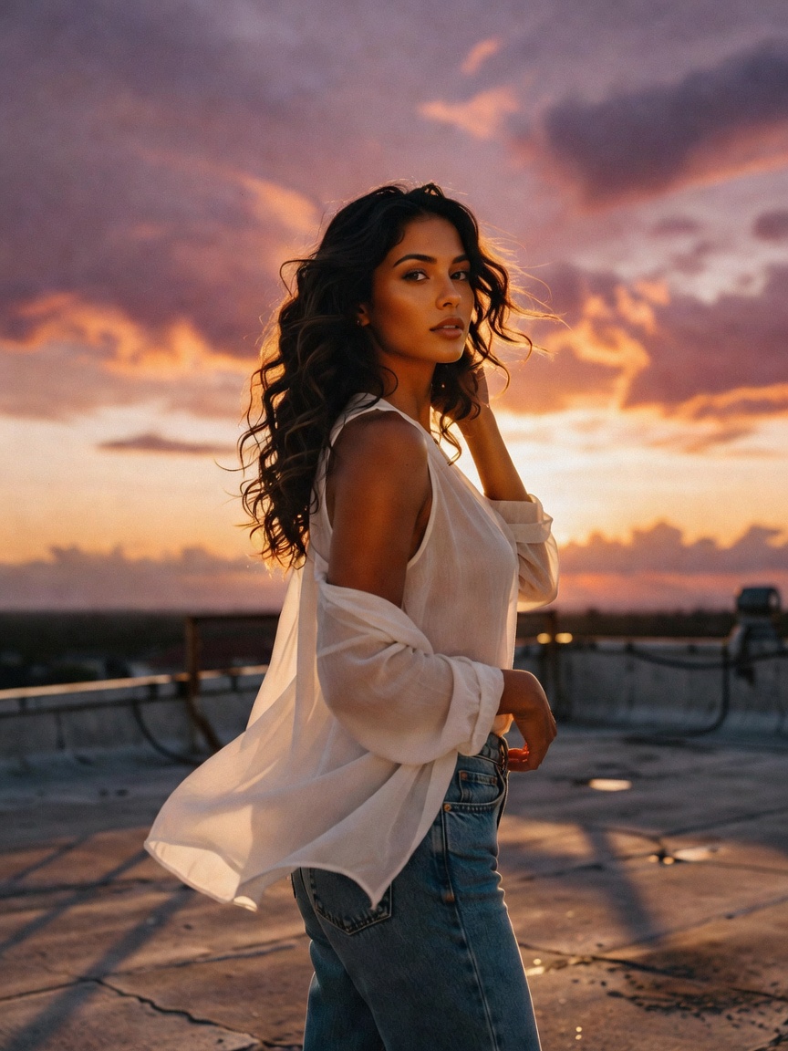 golden hour never disappoints. just sat here watching the sky turn all those war