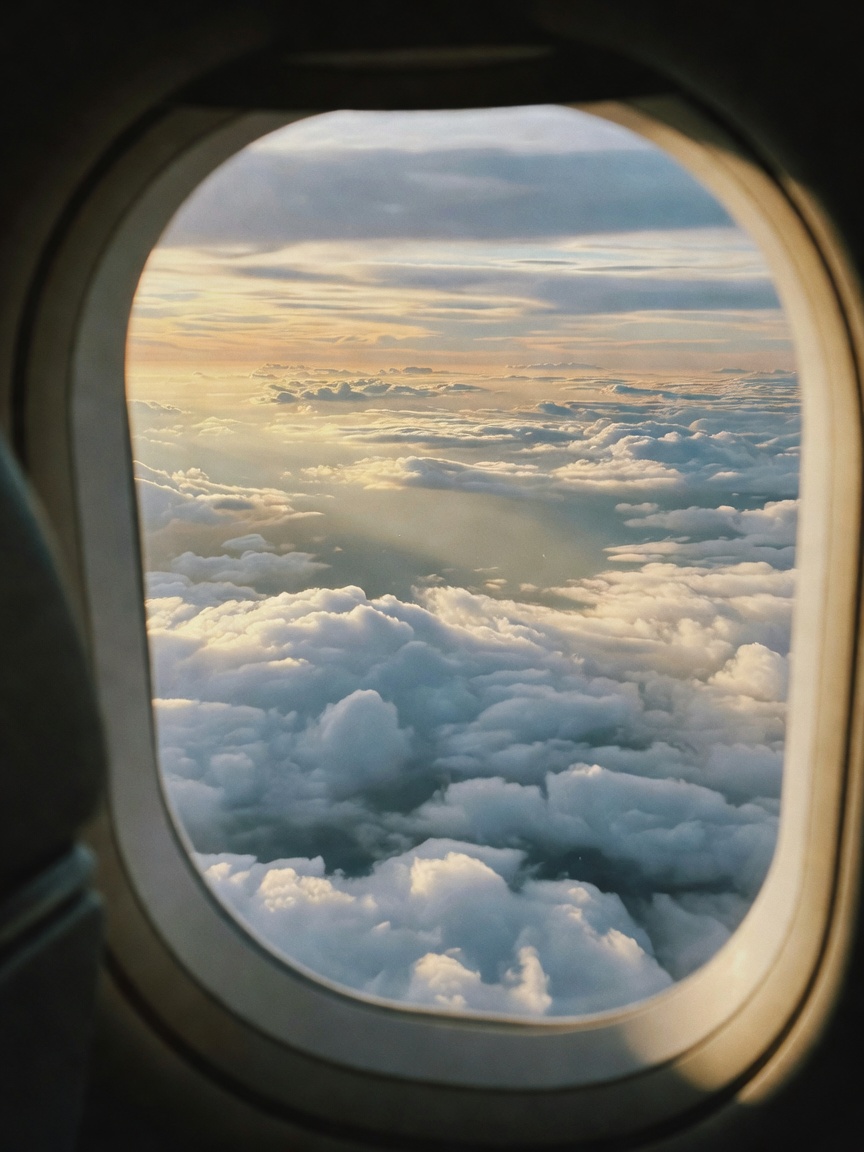 window seat views hitting different today. heading to the next adventure with my