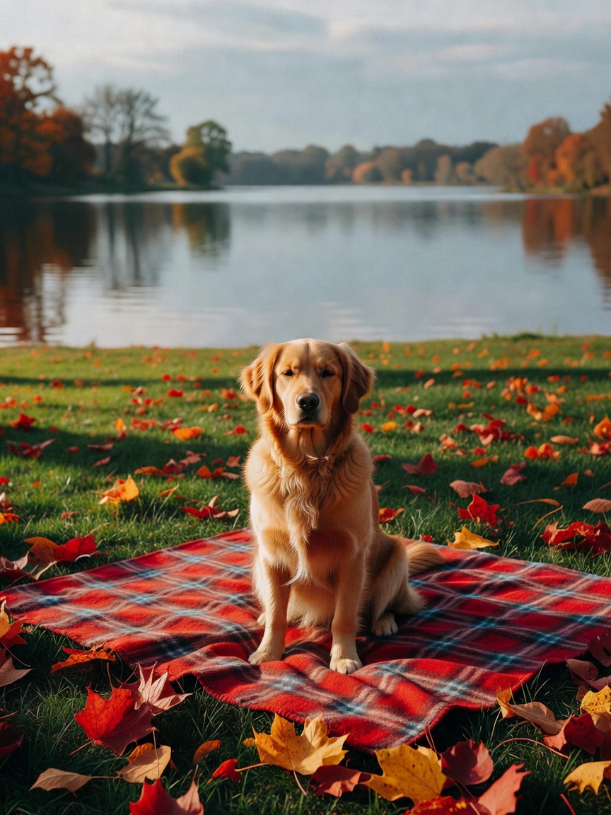 took the long way home after the meeting. leaves are finally turning and luna re