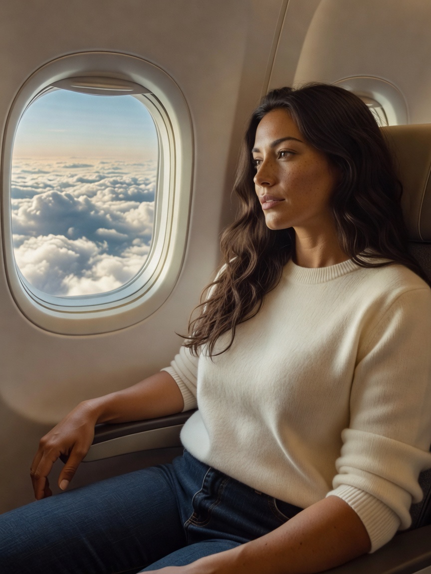 Window seat views like this always make me reflect on how far we've come. Gratef