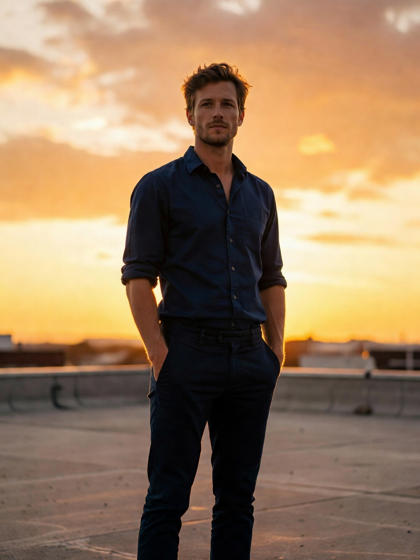 Golden hour hits different when you're finally off the laptop. Reminds me why I 