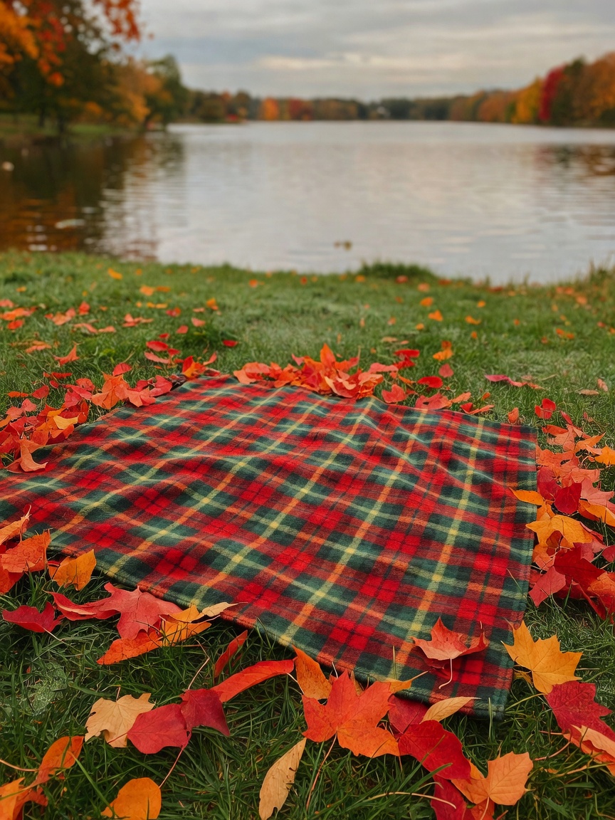 Picnic with the pups under these golden autumn leaves. Simple days like this kee