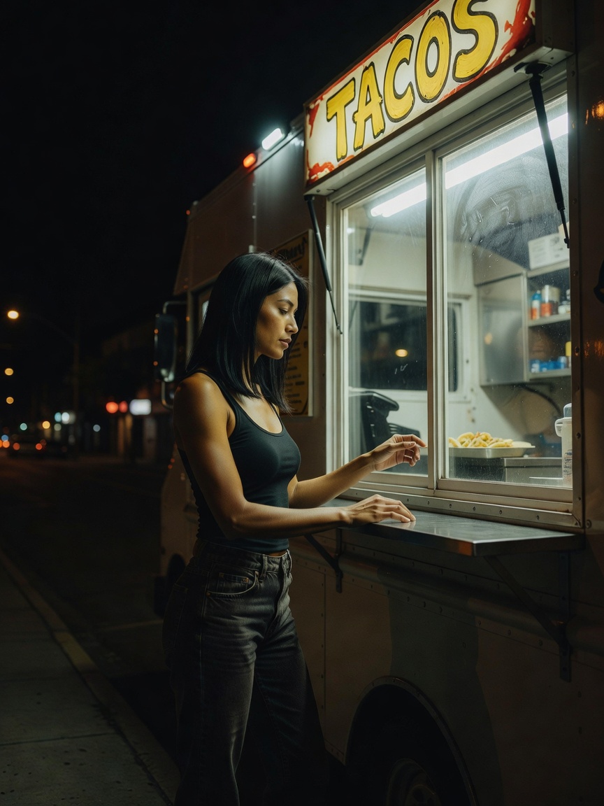 street food hits different after a long hike, these tacos and that ice cream con