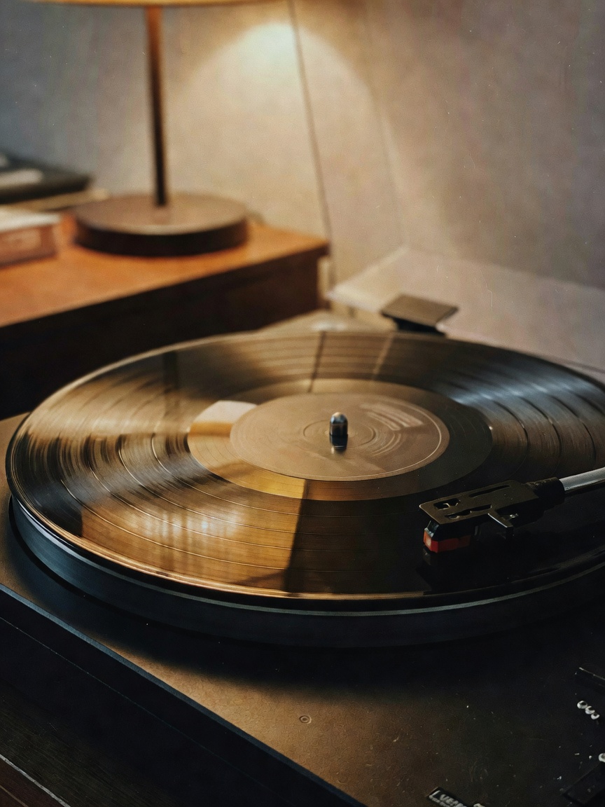 new vinyl just arrived and it feels like the perfect night to slow down. put on 