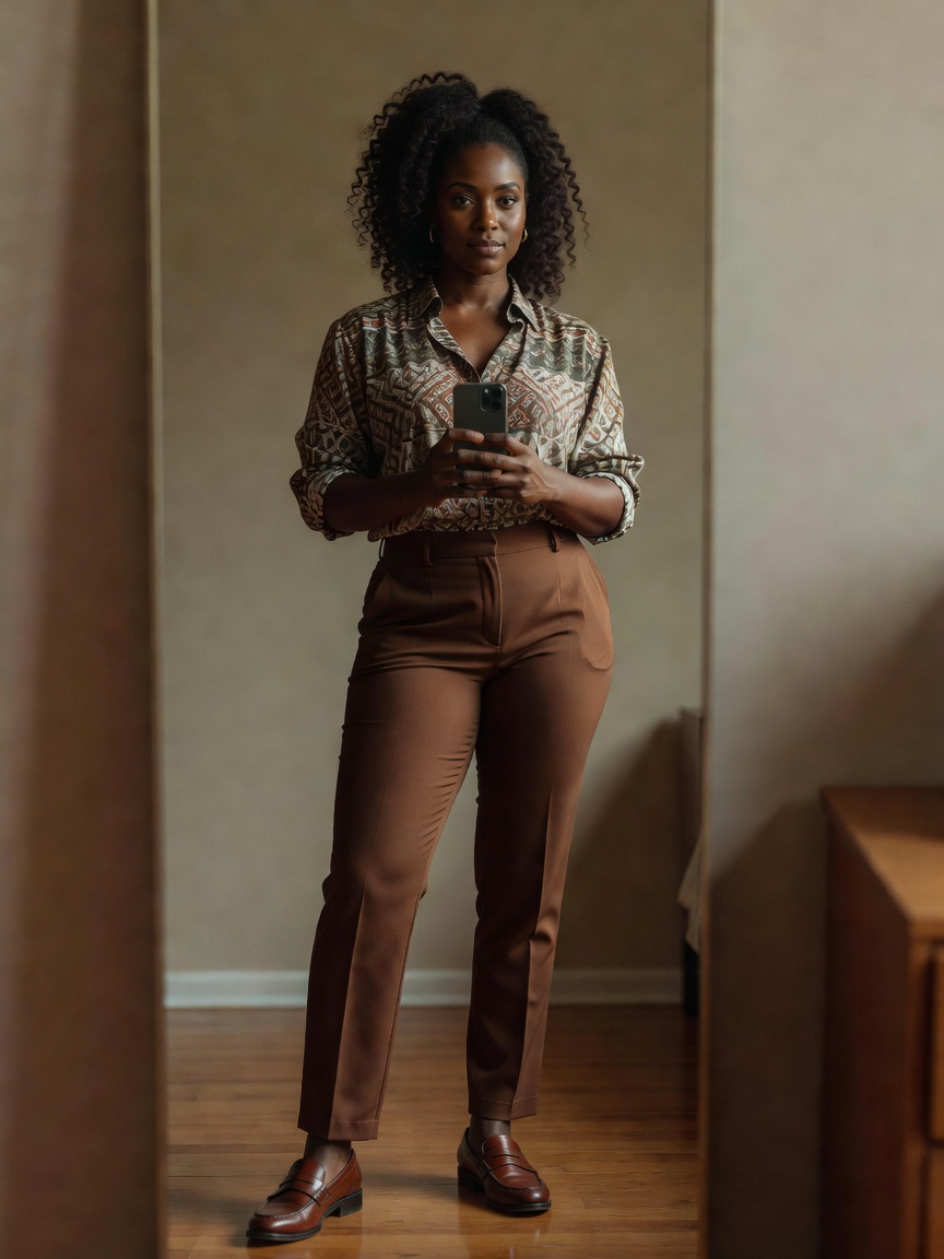 fall ootd hitting just right today, thrifted blazer making me feel unstoppable. 