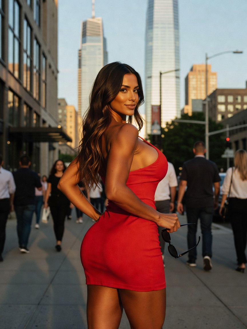 city struts in my fave little number, who said travel can't be sexy? catching eyes left and right 😉