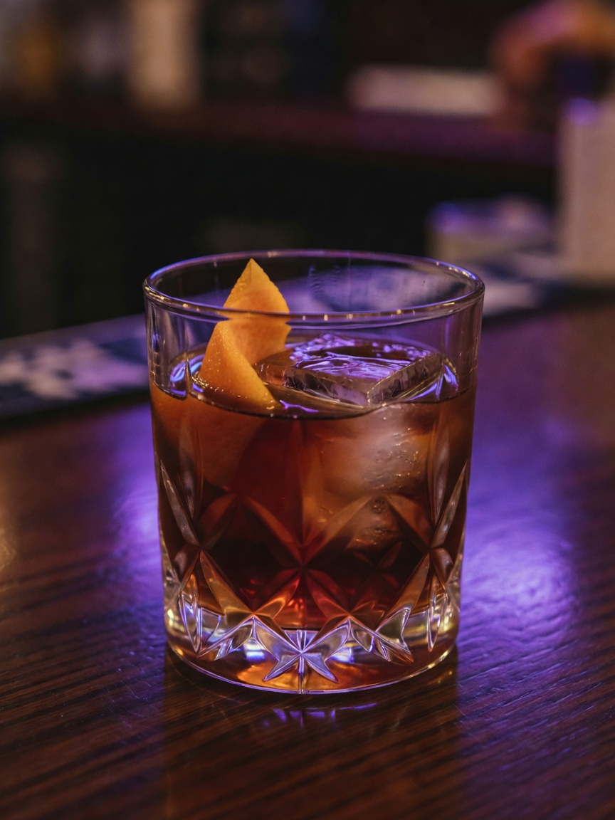 Friday night done right. This old fashioned hits different after a long week. Ch