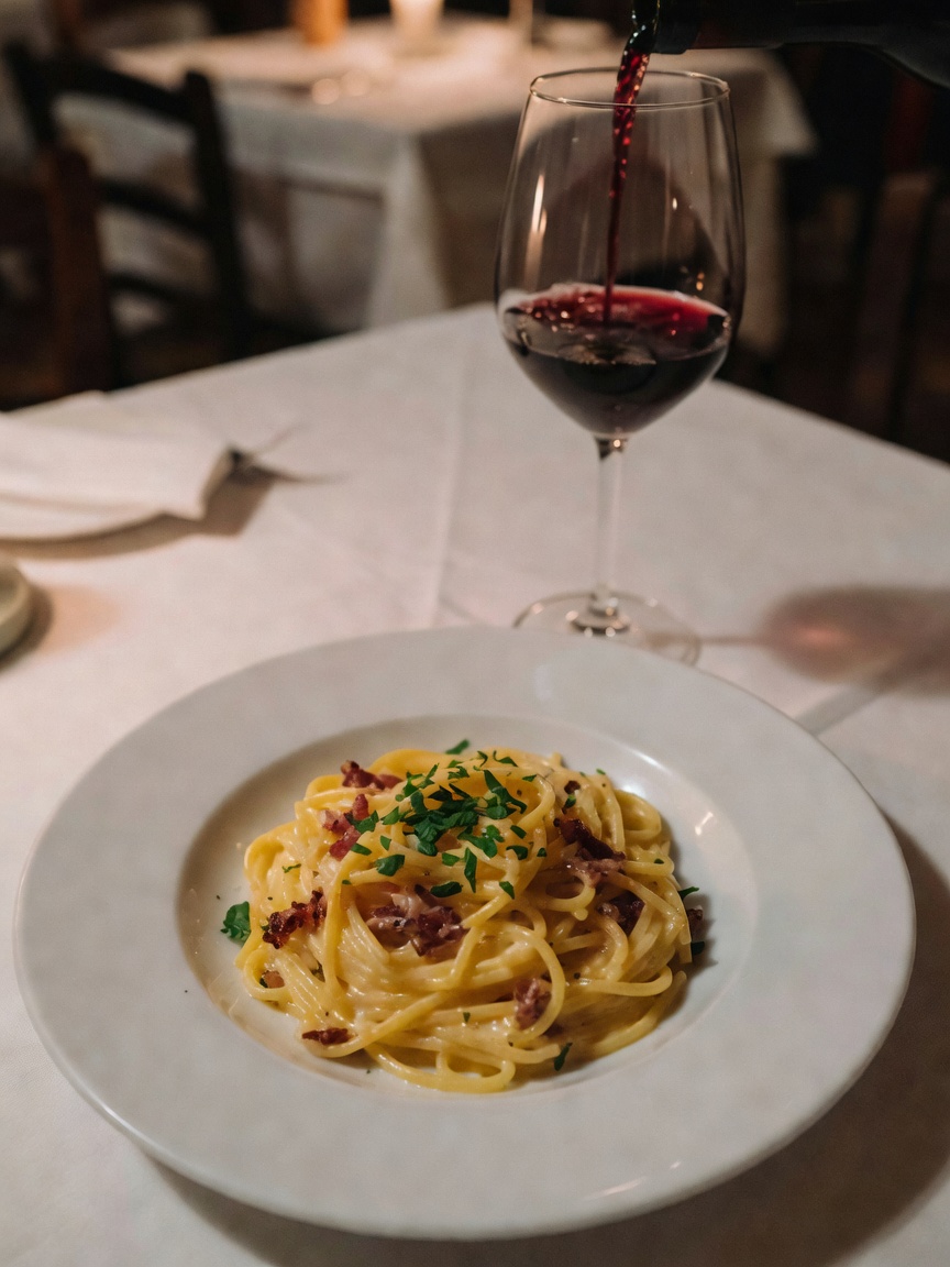 date night done right. that pasta was ridiculous and the wine poured so smooth. 