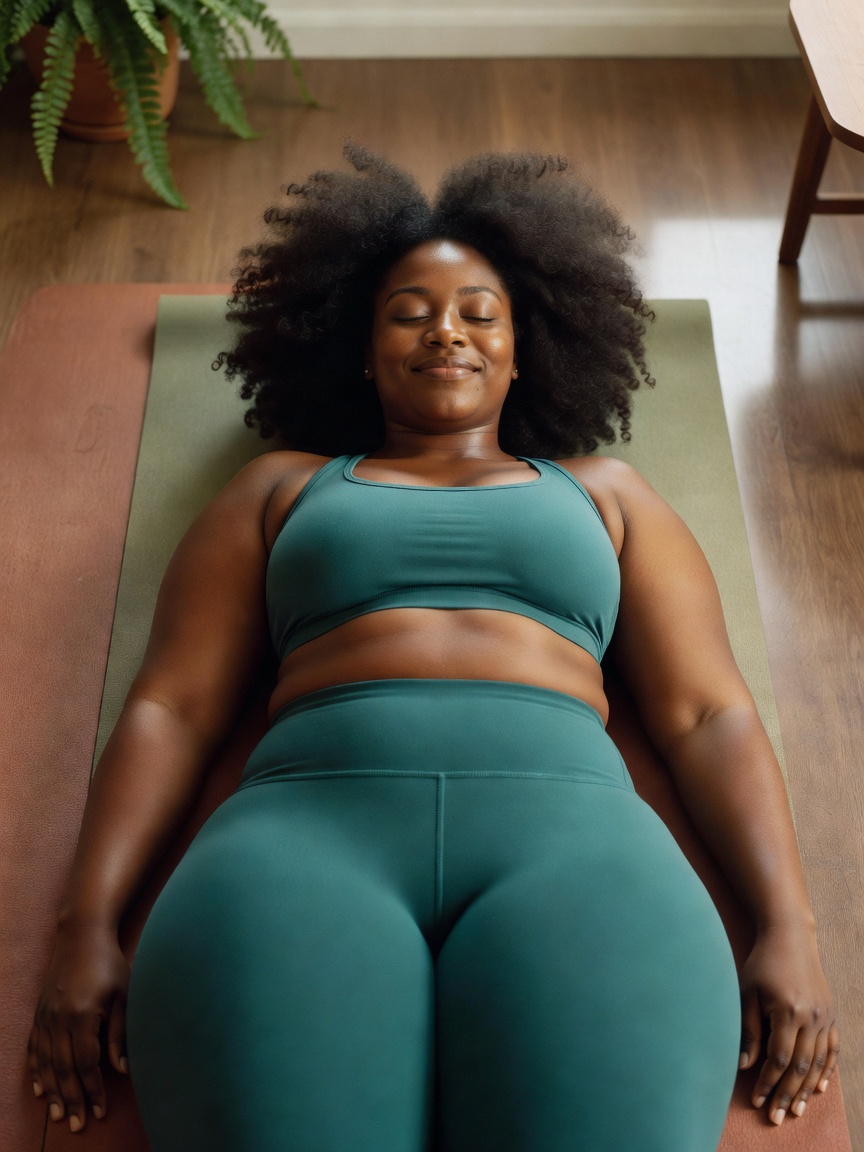 just finished my flow and this post-savasana stretch has me feeling all kinds of