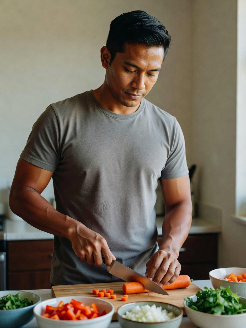 Sunday prep game strong with some fresh aloo gobi in the works. Who else is chop