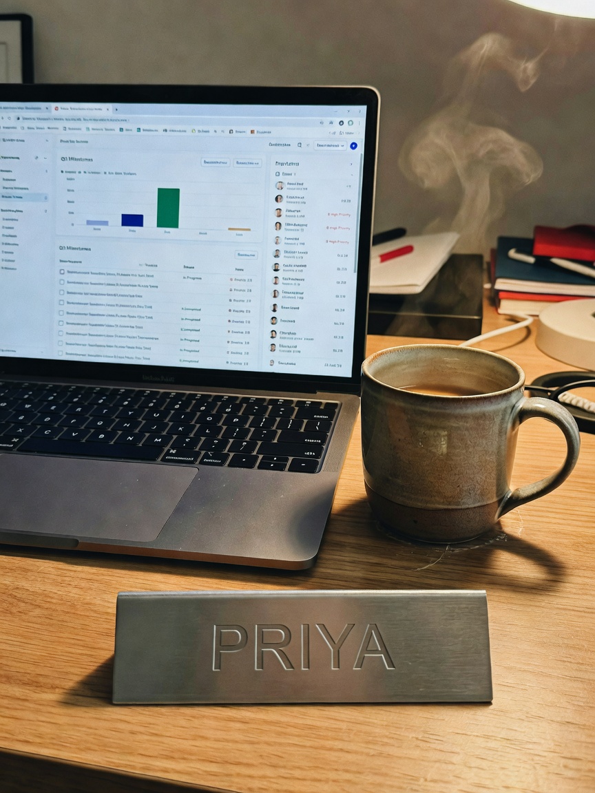 afternoon work flow with my favorite matcha and this week's project on screen. staying centered even