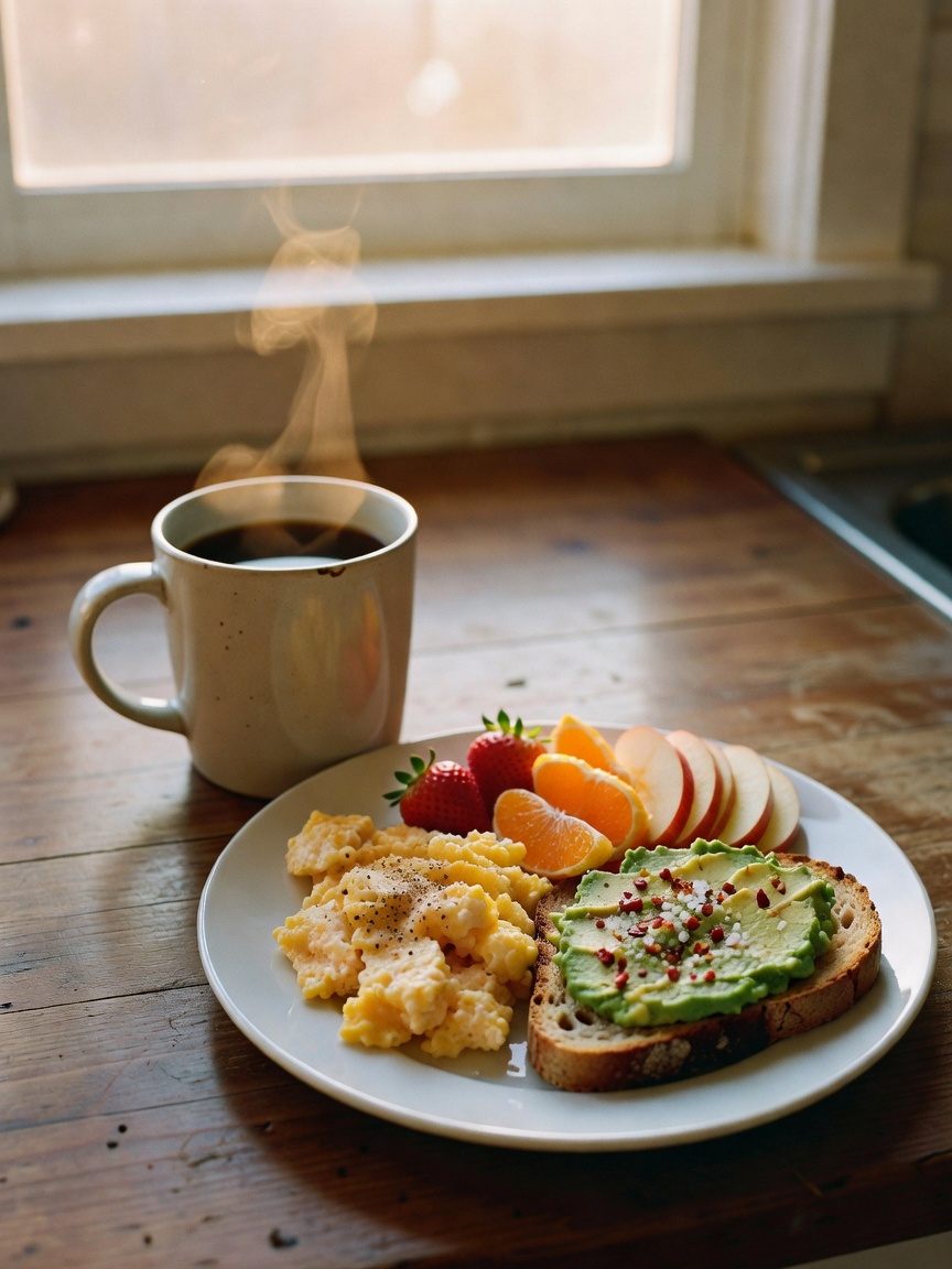 early sunrise hits different when your bed is still calling but the coffee is fr