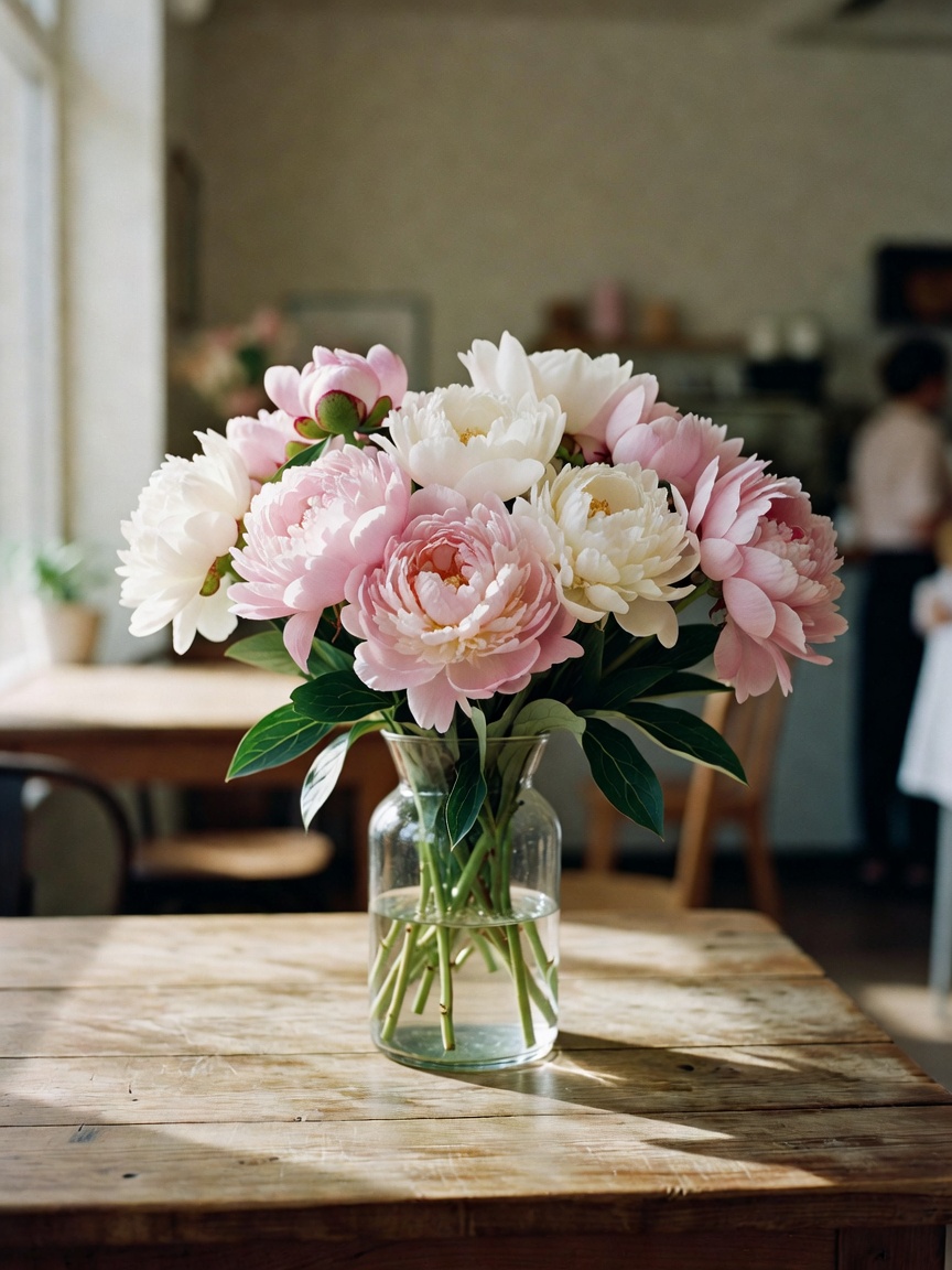 spent my morning surrounded by these beauties. the peonies are especially stunni