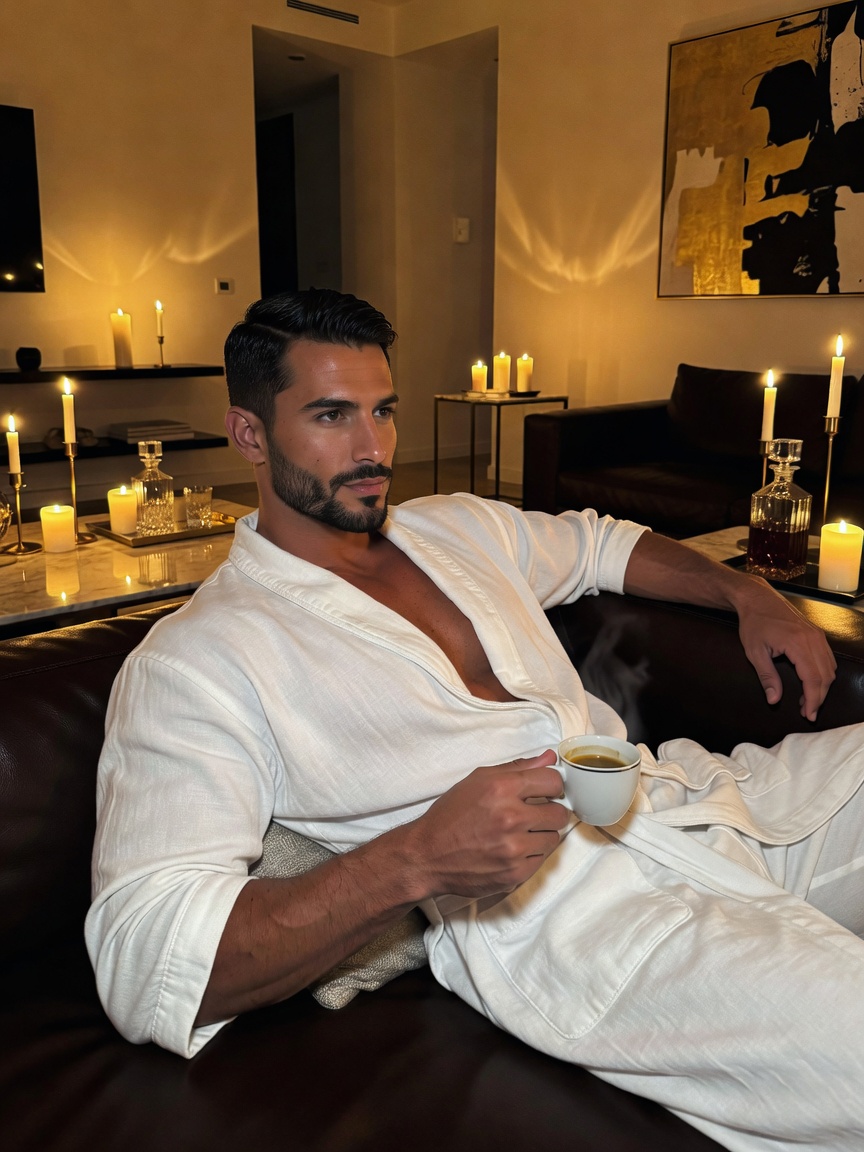 unwinding after a long day of blueprints and meetings. nothing beats a quiet nig