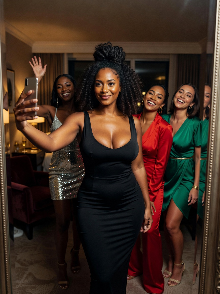 Squad's readyyyy! Cocktails and good vibes loading... who's ready to turn up? 🍸
