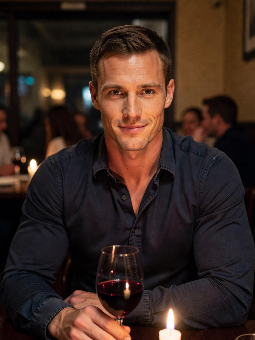 date night done right. good food better company and this wine is hitting differe