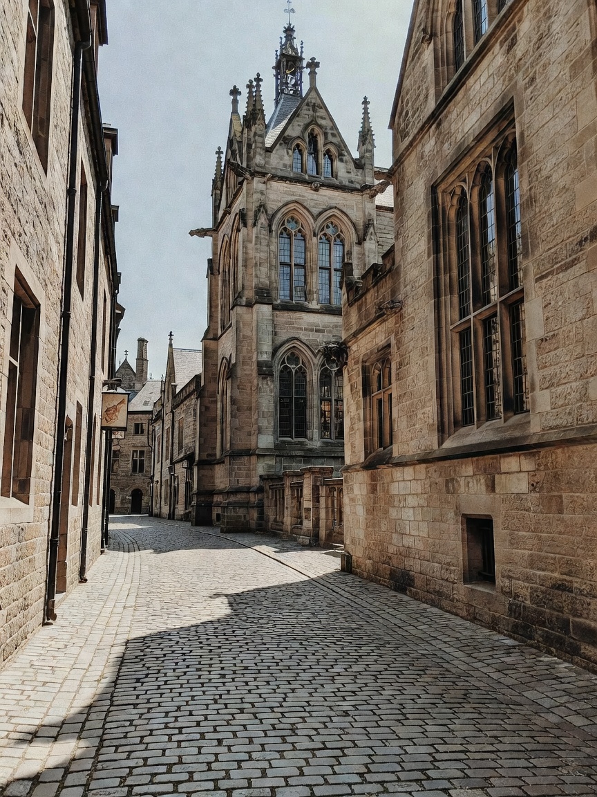 Wandering these cobblestone streets always fuels the next training session. That