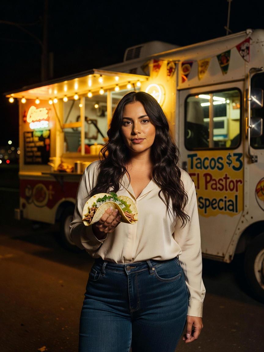 late night market run always hits different. these tacos are worth every bite an