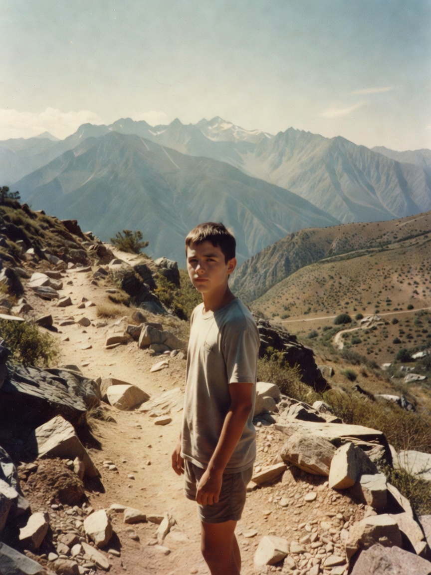 Found this in my old hard drive. Hair was tragic but at least the mountains were