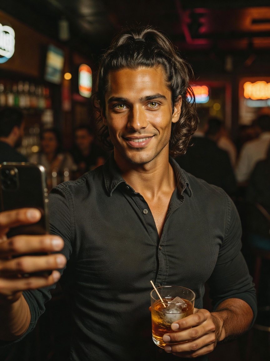 Unwinding with a whiskey sour after a long week. Remember to give yourself permi