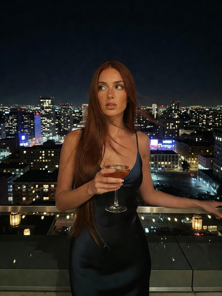 Another city, another rooftop to sip and reflect on. The lights down there remin