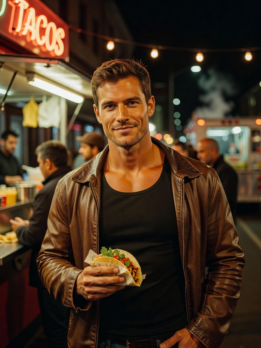 late night fuel after a long day... nothing beats these tacos and a little leath