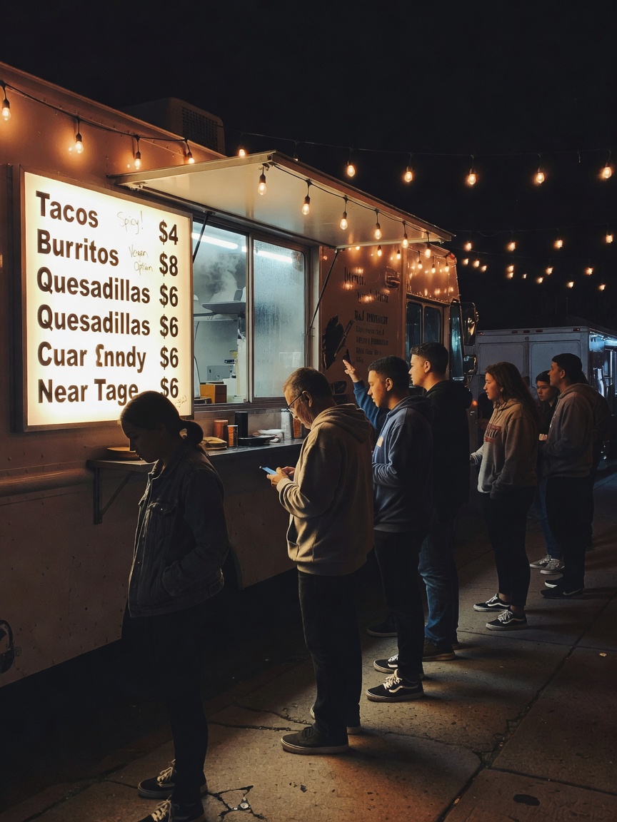 Street food runs are undefeated especially when the truck has those perfectly cr