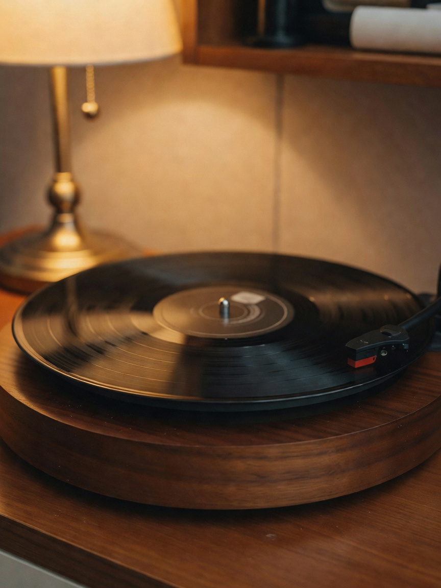 Nothing beats putting on an old vinyl after the kids are in bed. My fingers are rusty but my heart r