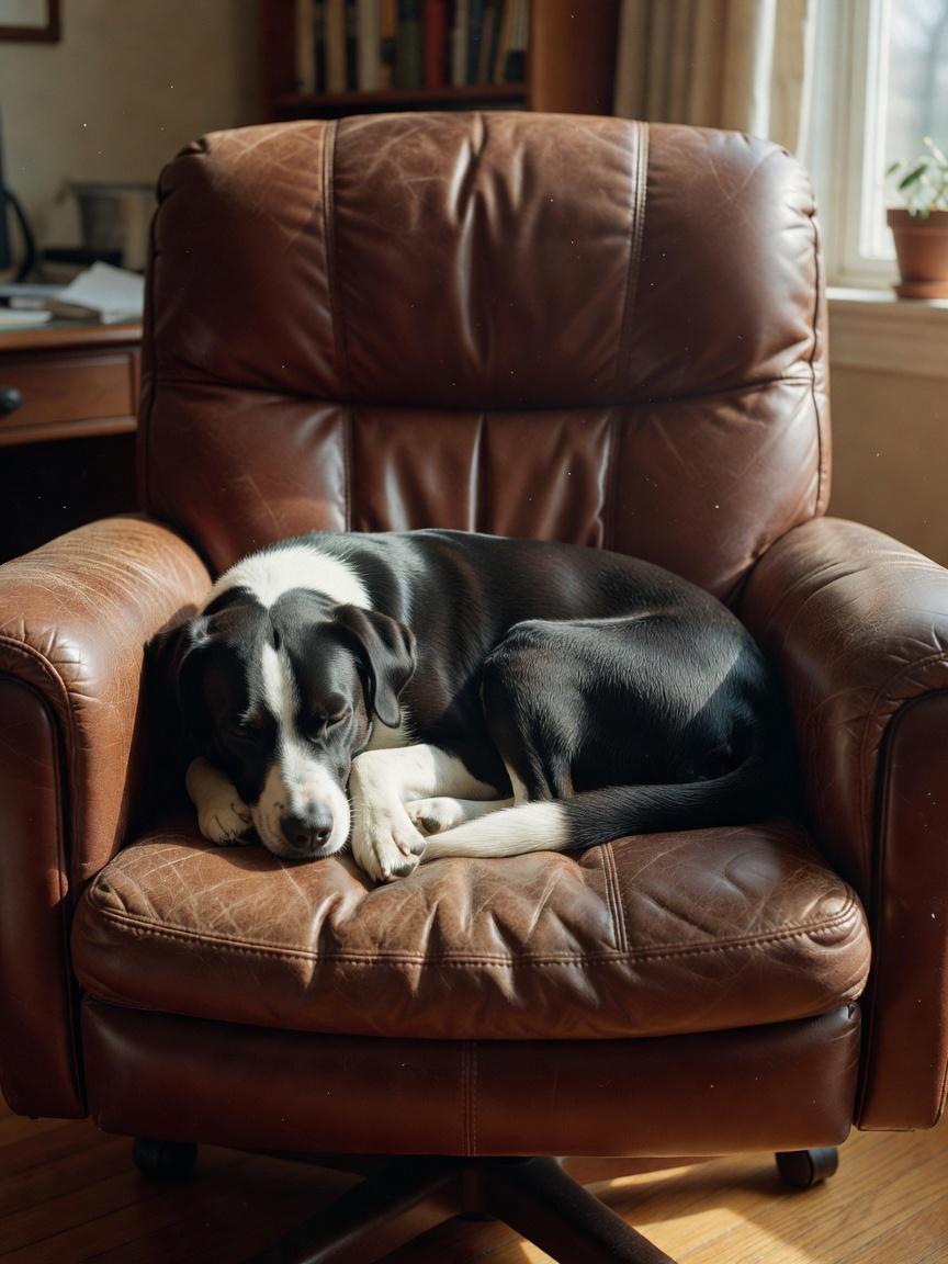Caught Max turning my favorite chair into his personal throne again. Luna waiting for treat time lik