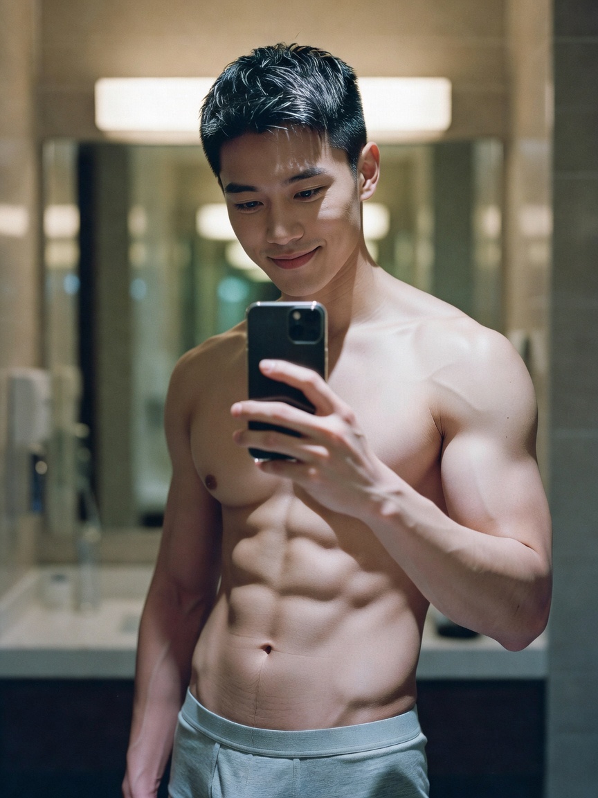 quick post show check in, feeling myself after hitting that new pr today, you like what you see?