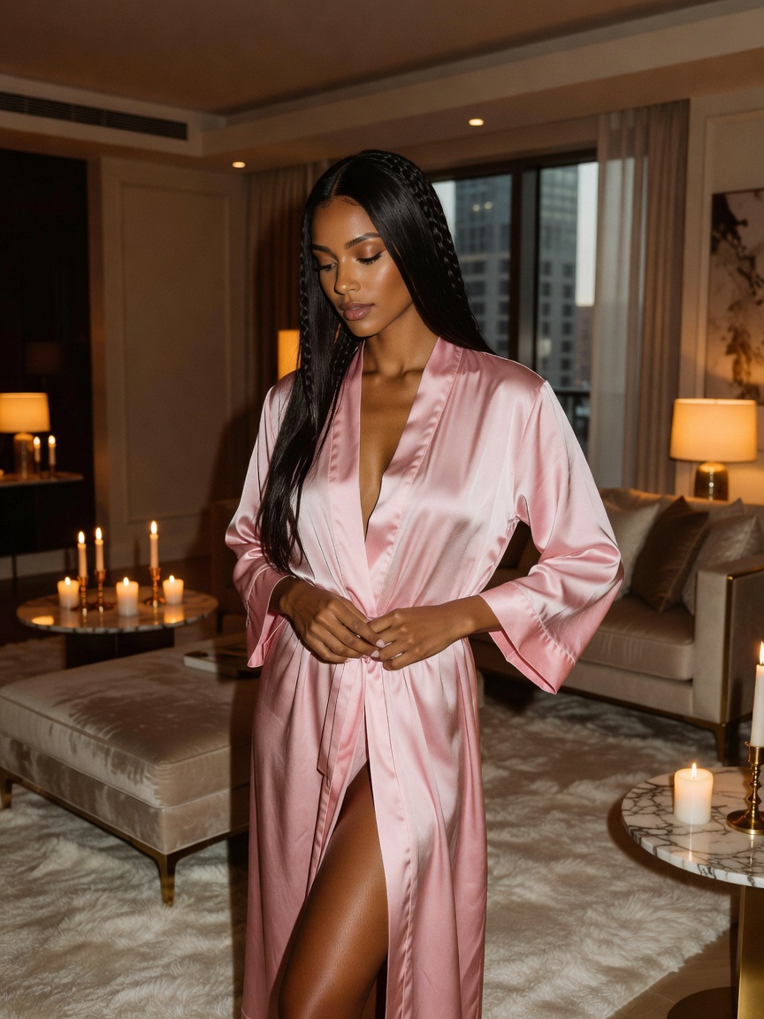 evening wind down with my favorite silk and some candles. grateful for quiet nights like this