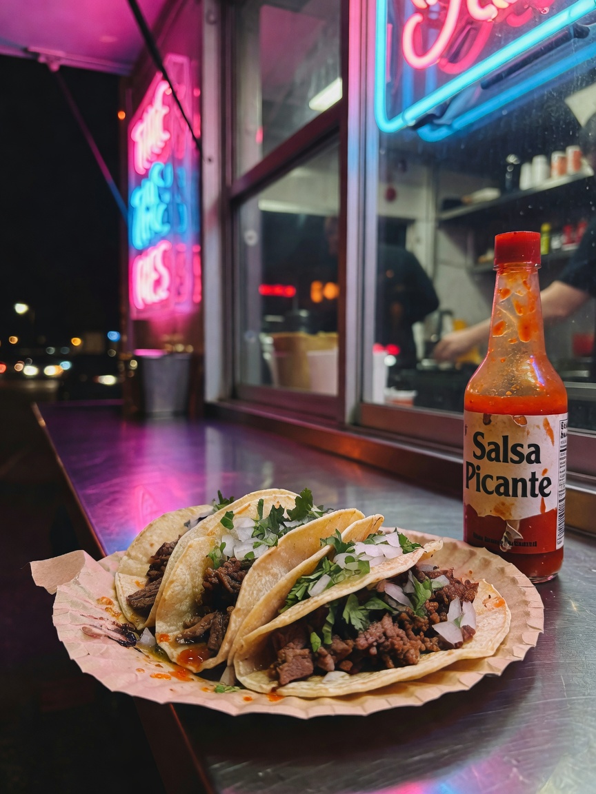midnight run for tacos after dance practice hit different. nothing beats a warm 