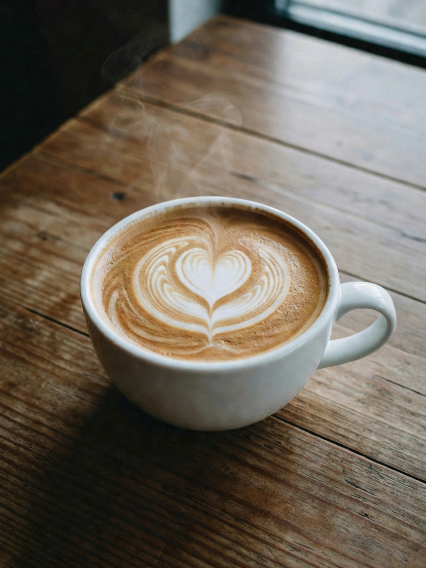 quick morning reset with my latte and a good book before the day gets busy. thes