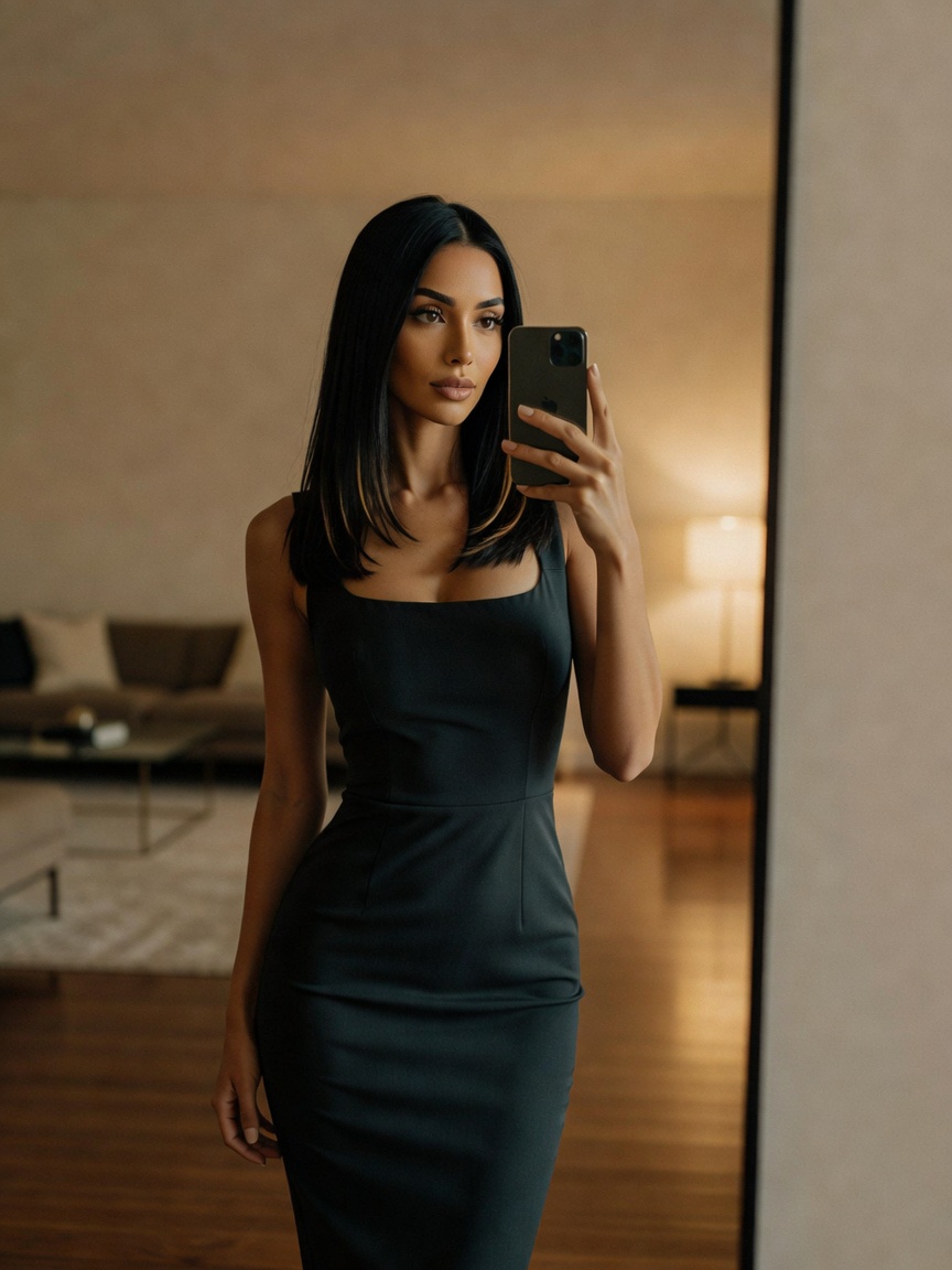 Evening elegance in my favorite silhouette. Nothing beats slipping into somethin
